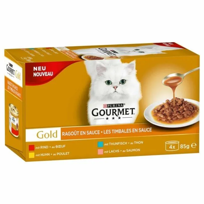 Gourmet Katzenfutter Gold Sauce Delight mit Huhn