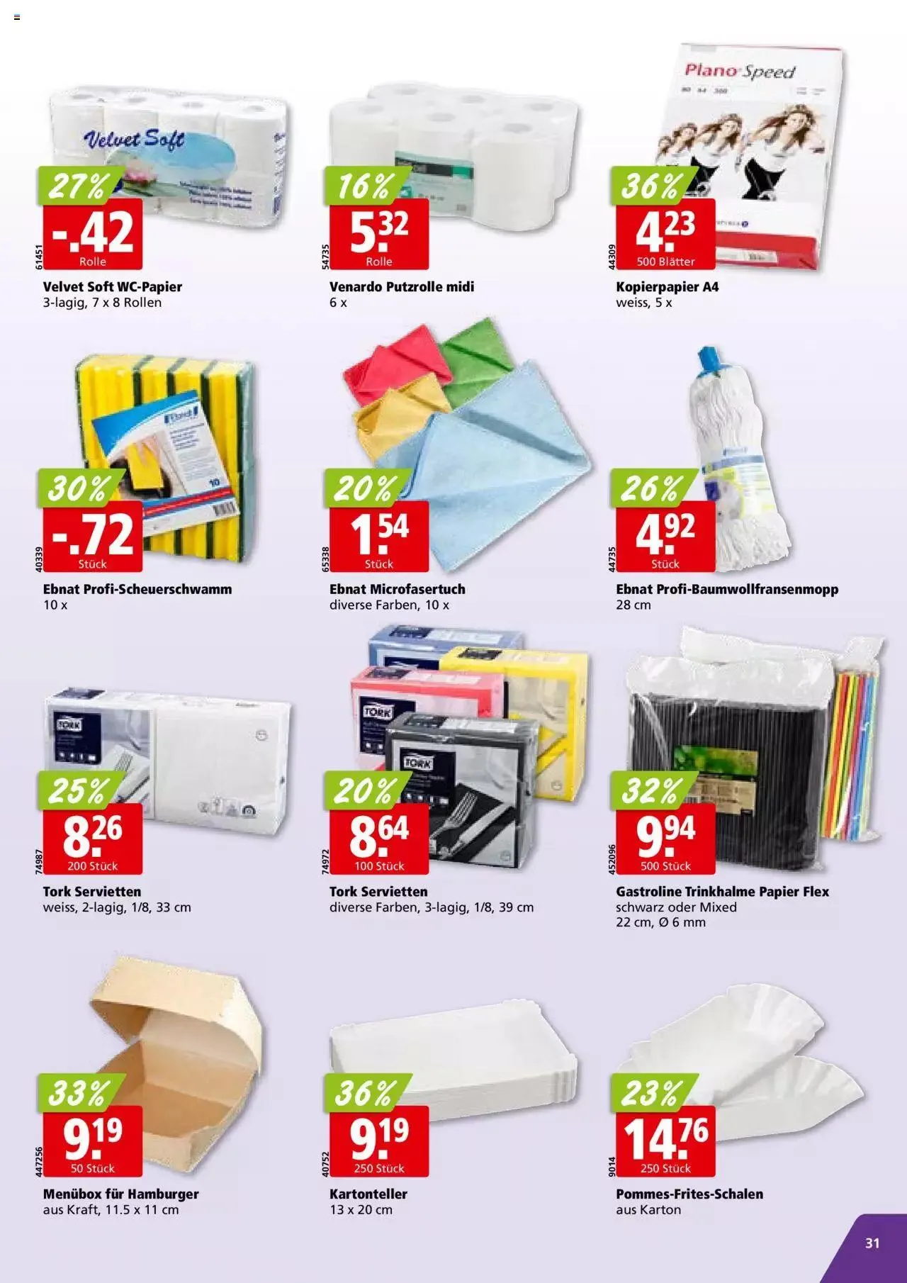 Aligro Aktionen von 2. Oktober bis 7. Oktober 2023 - Prospekt seite 31