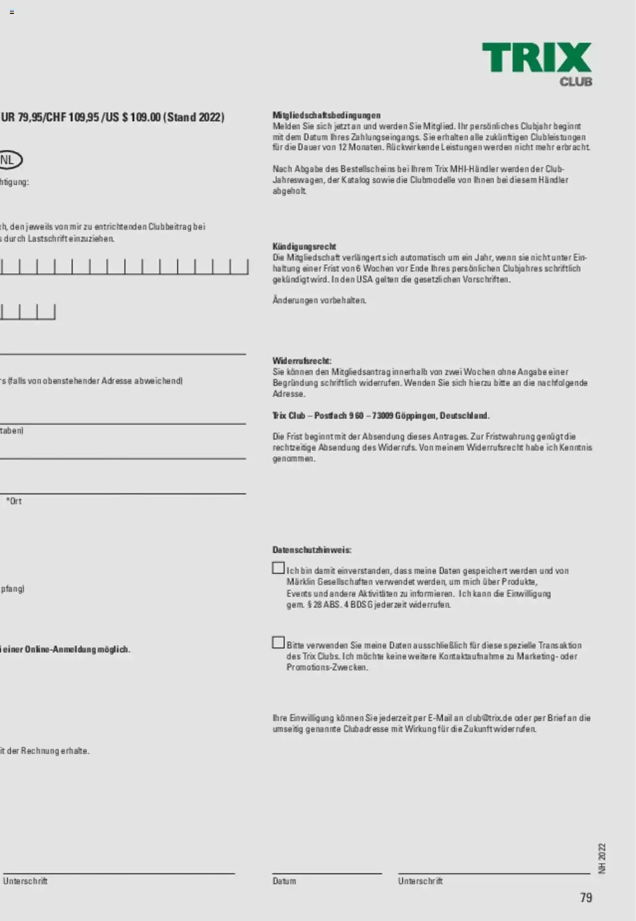 Conrad - TRIX H0 Neuheiten 2022 von 28. März bis 31. Dezember 2023 - Prospekt seite  266