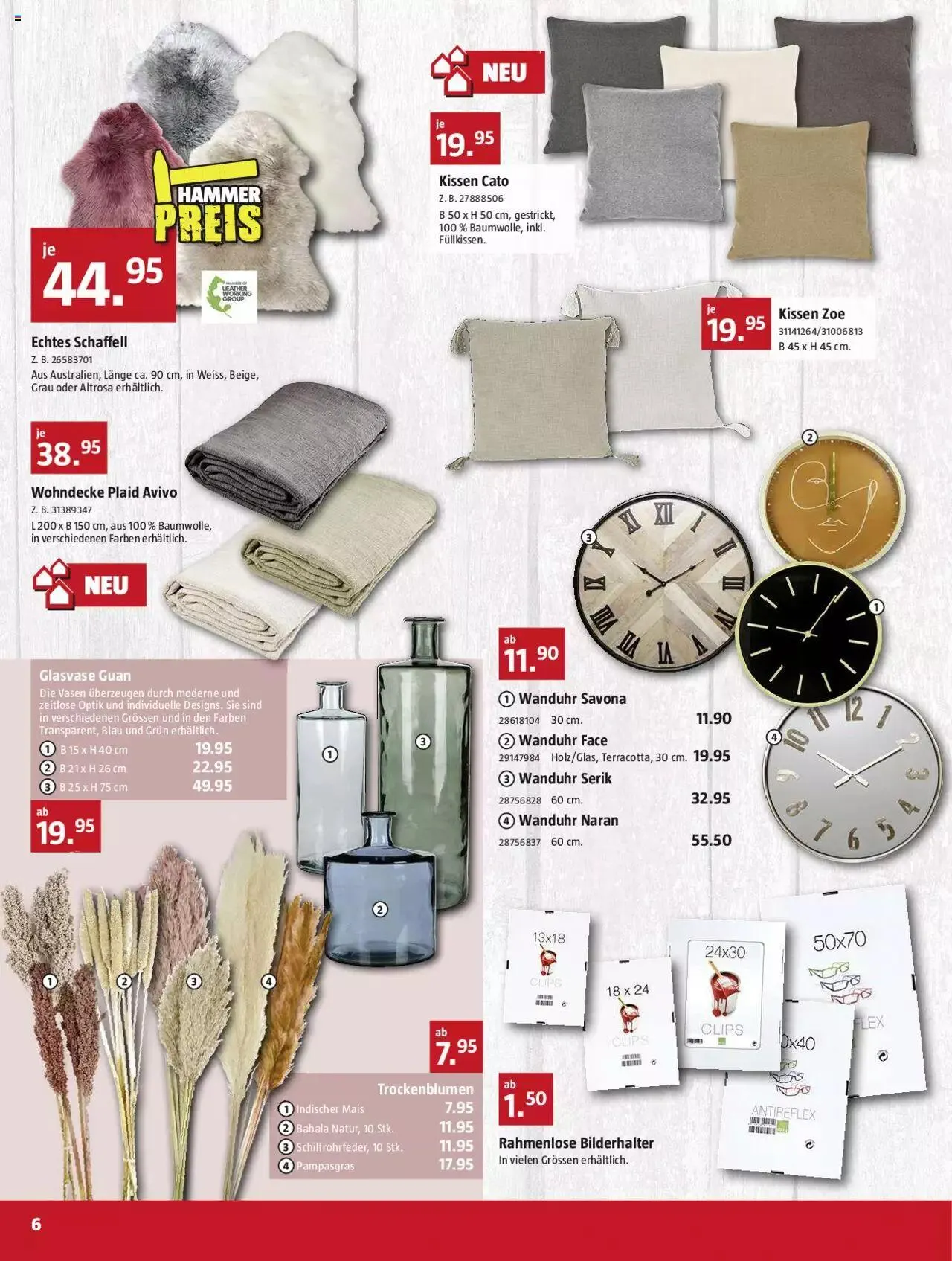 Bauhaus Aktionen von 30. Oktober bis 26. November 2023 - Prospekt seite 6