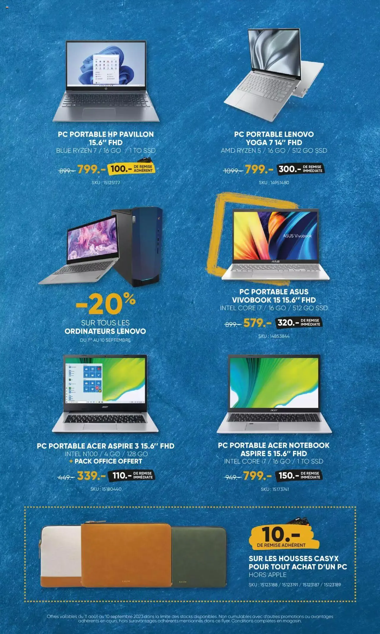Fnac Aktionen von 11. August bis 10. September 2023 - Prospekt seite  3