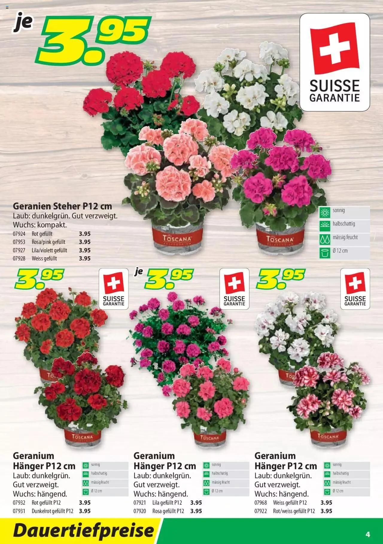Landi - Geranien von 25. April bis 31. Dezember 2023 - Prospekt seite 4