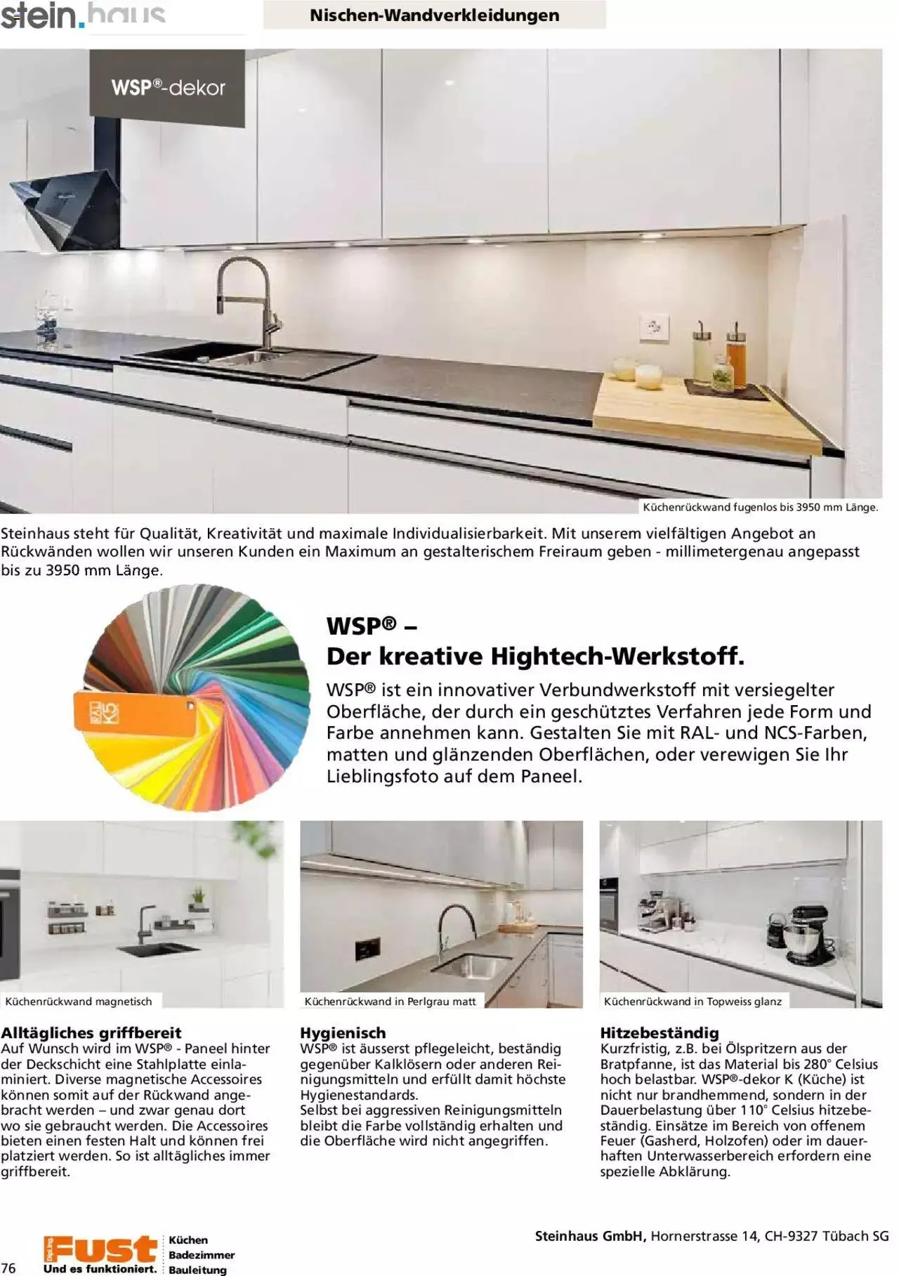 Fust - Küchenmagazin - Riesenauswahl von 22. Februar bis 31. Dezember 2023 - Prospekt seite  76