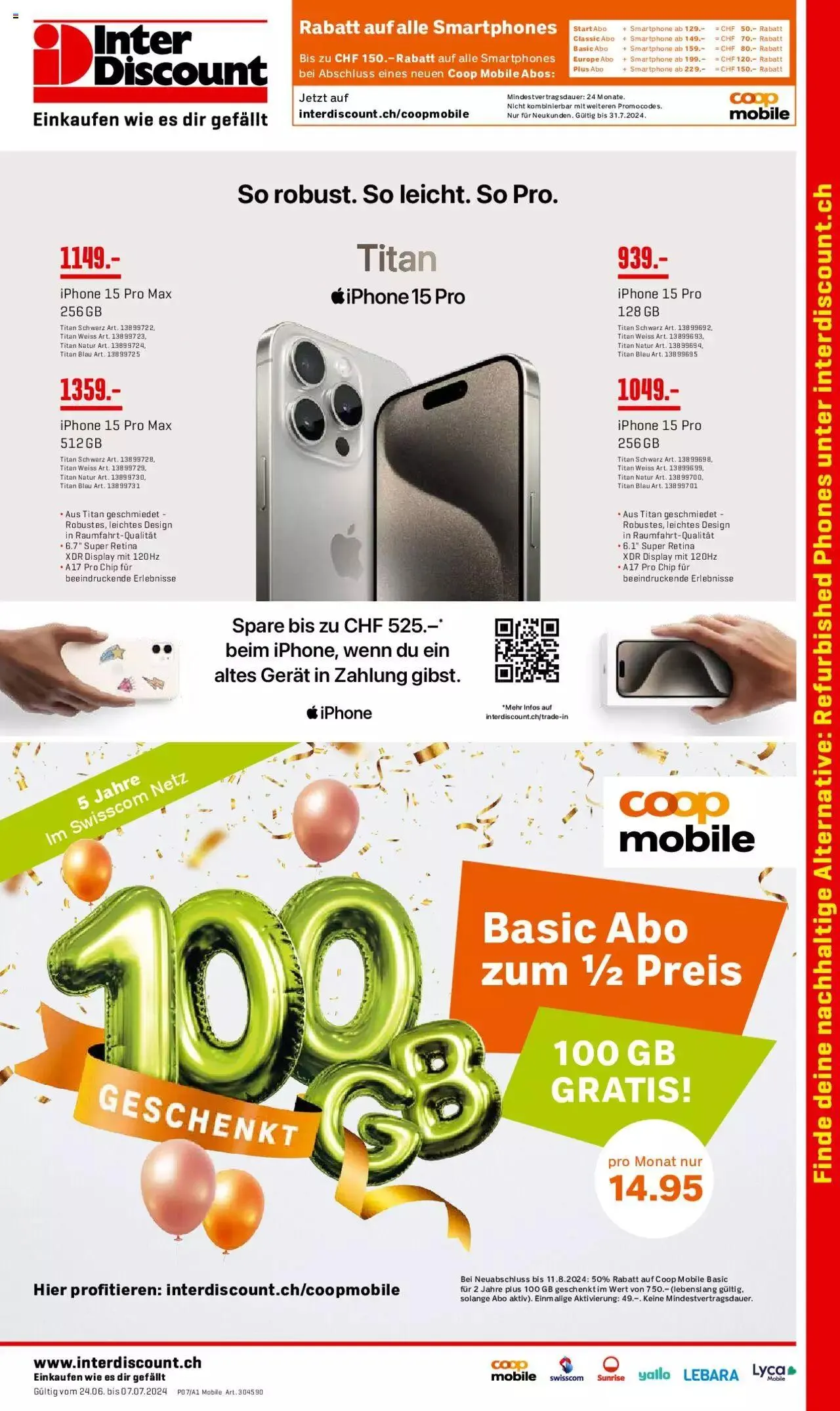 Interdiscount Mobile Prospekt - 0