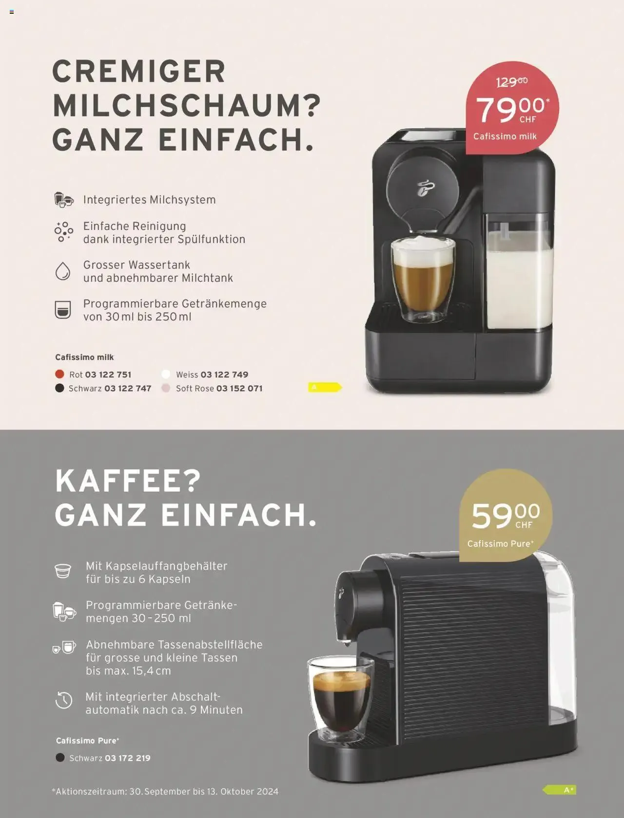 Tchibo Aktionen von 13. September bis 31. Dezember 2024 - Prospekt seite  140