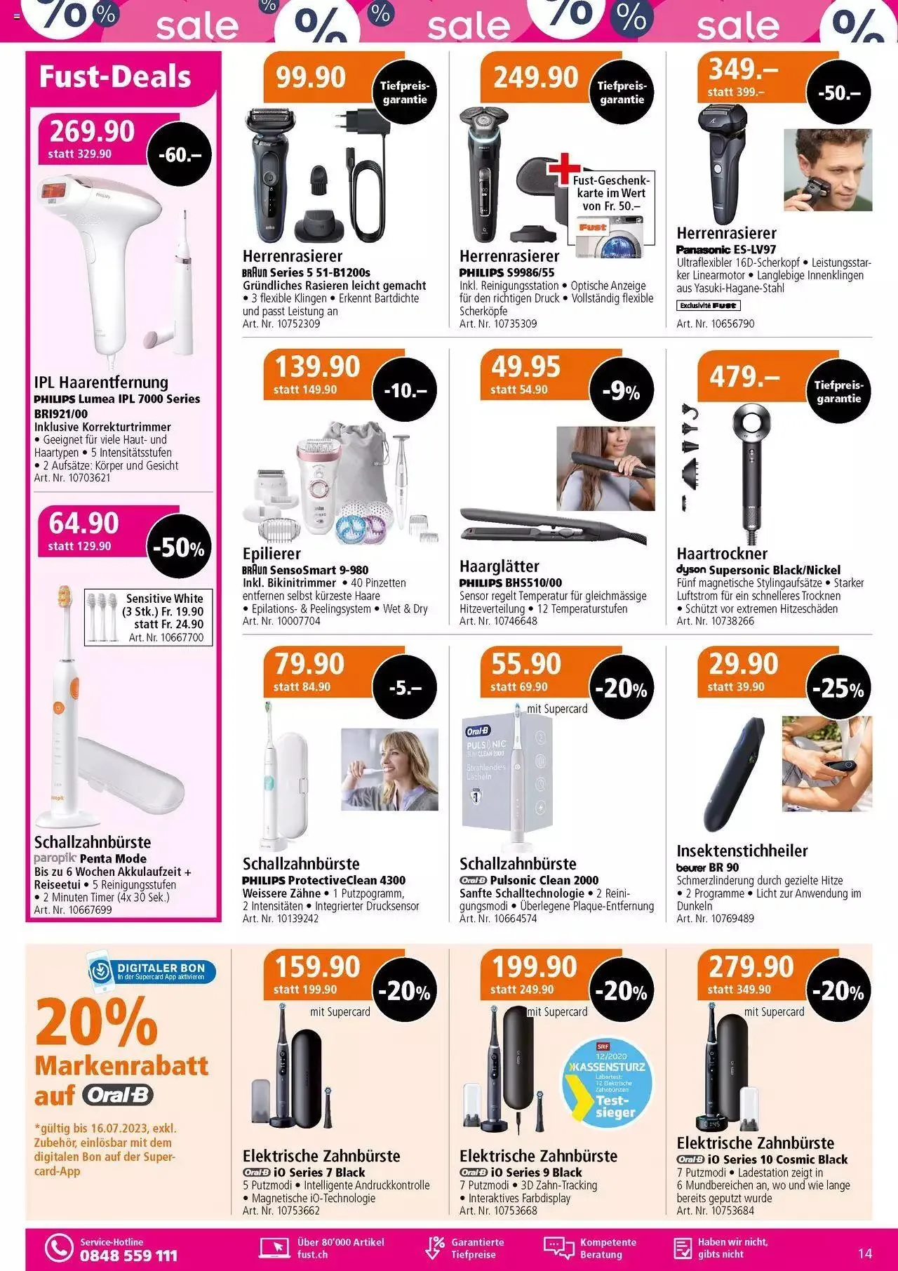 Fust Multimedia Post von 4. Juli bis 23. Juli 2023 - Prospekt seite  30