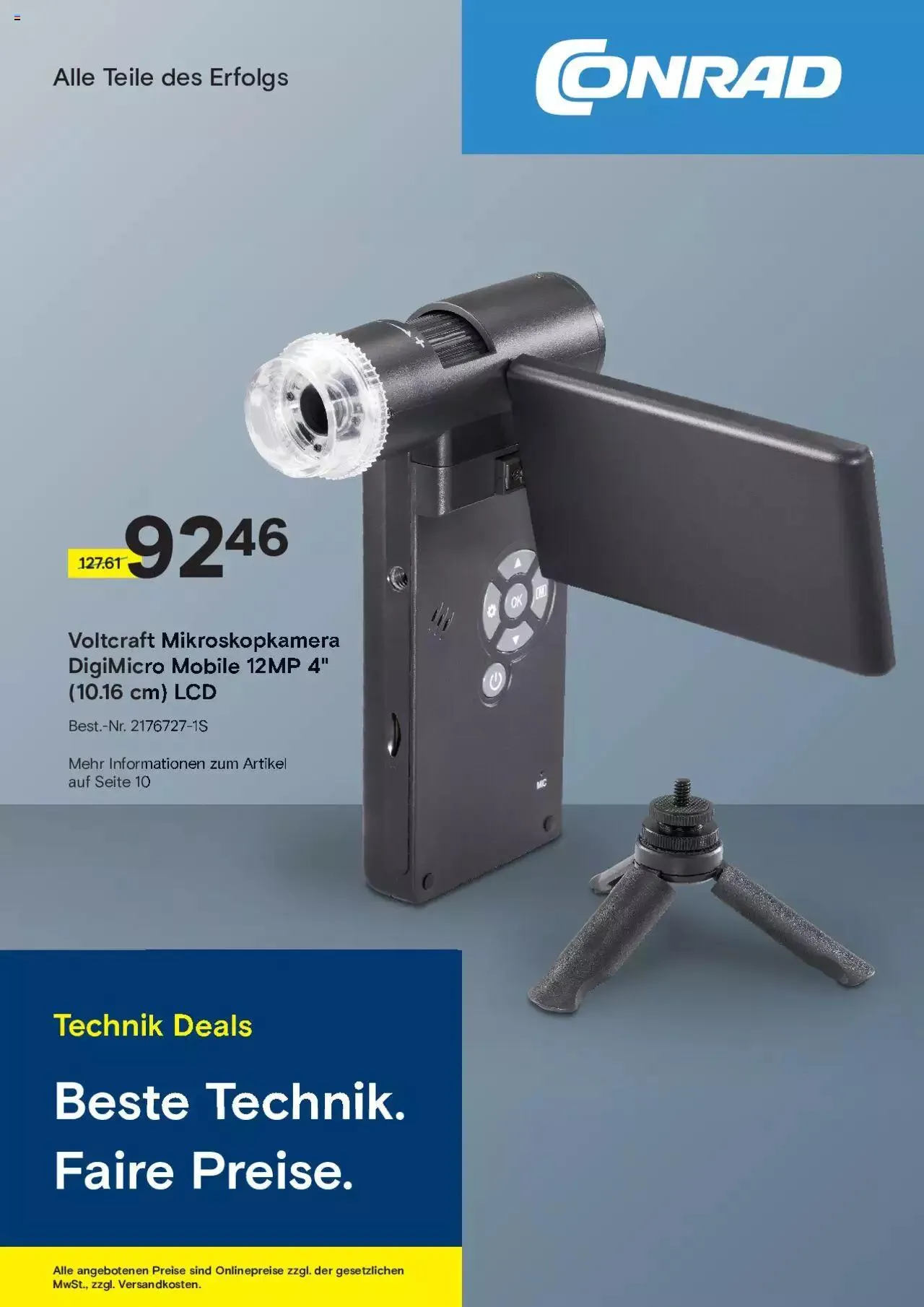 Conrad Technik Deals von 22. Januar bis 10. März 2024 - Prospekt seite  