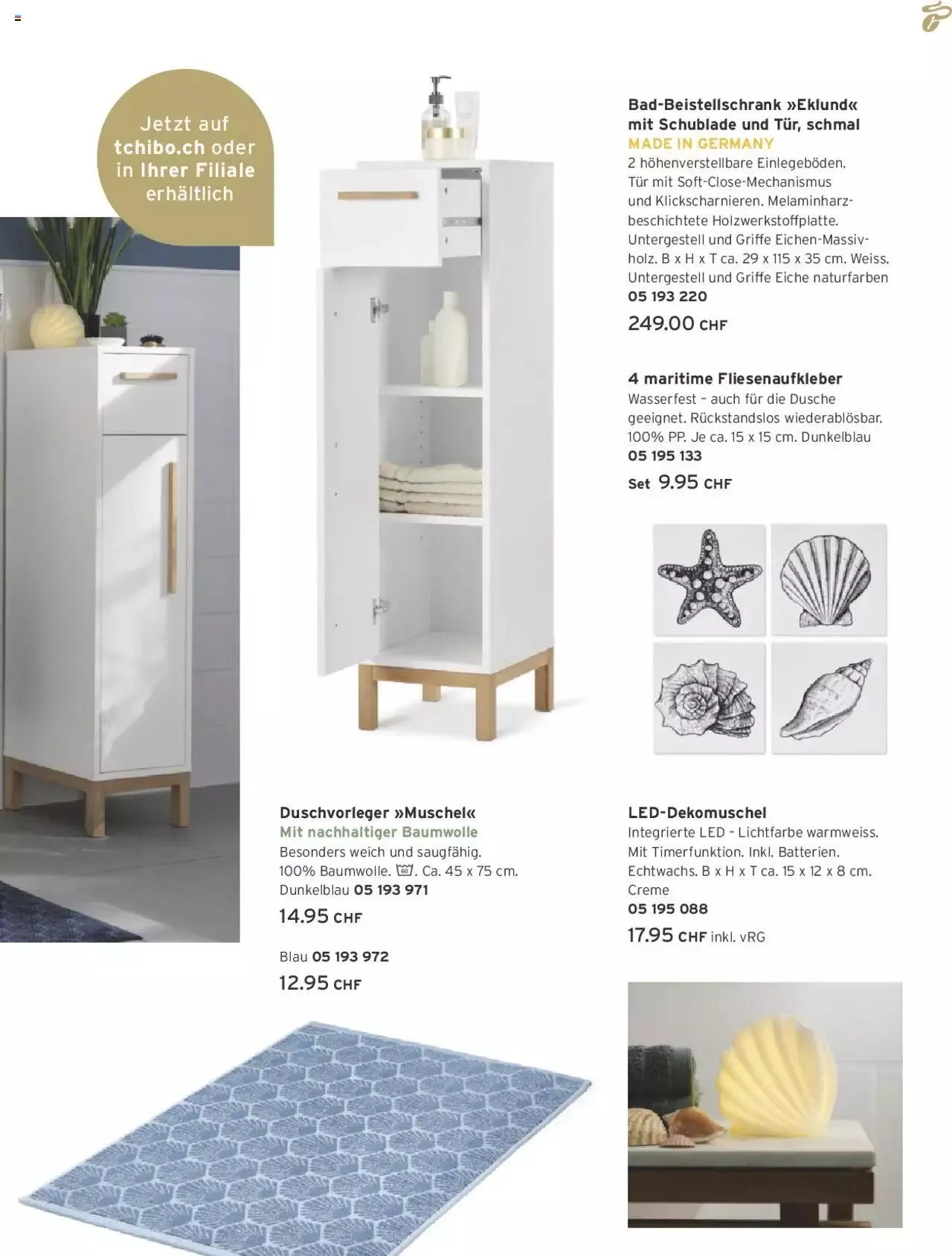 Tchibo Aktionen von 22. April bis 31. Dezember 2024 - Prospekt seite  79