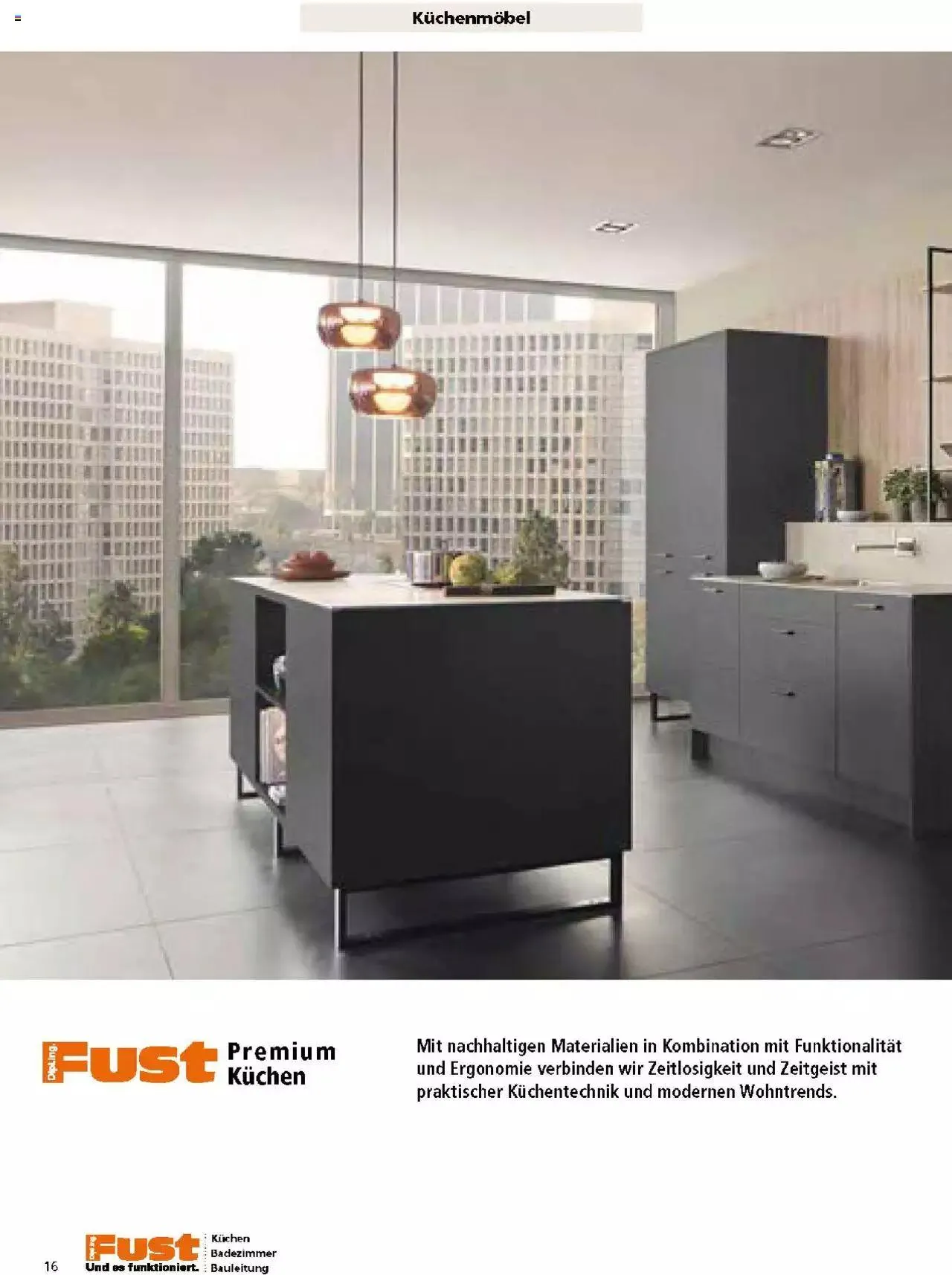 Fust Küchen- und Badezimmerprospekt von 4. März bis 31. Dezember 2024 - Prospekt seite  16