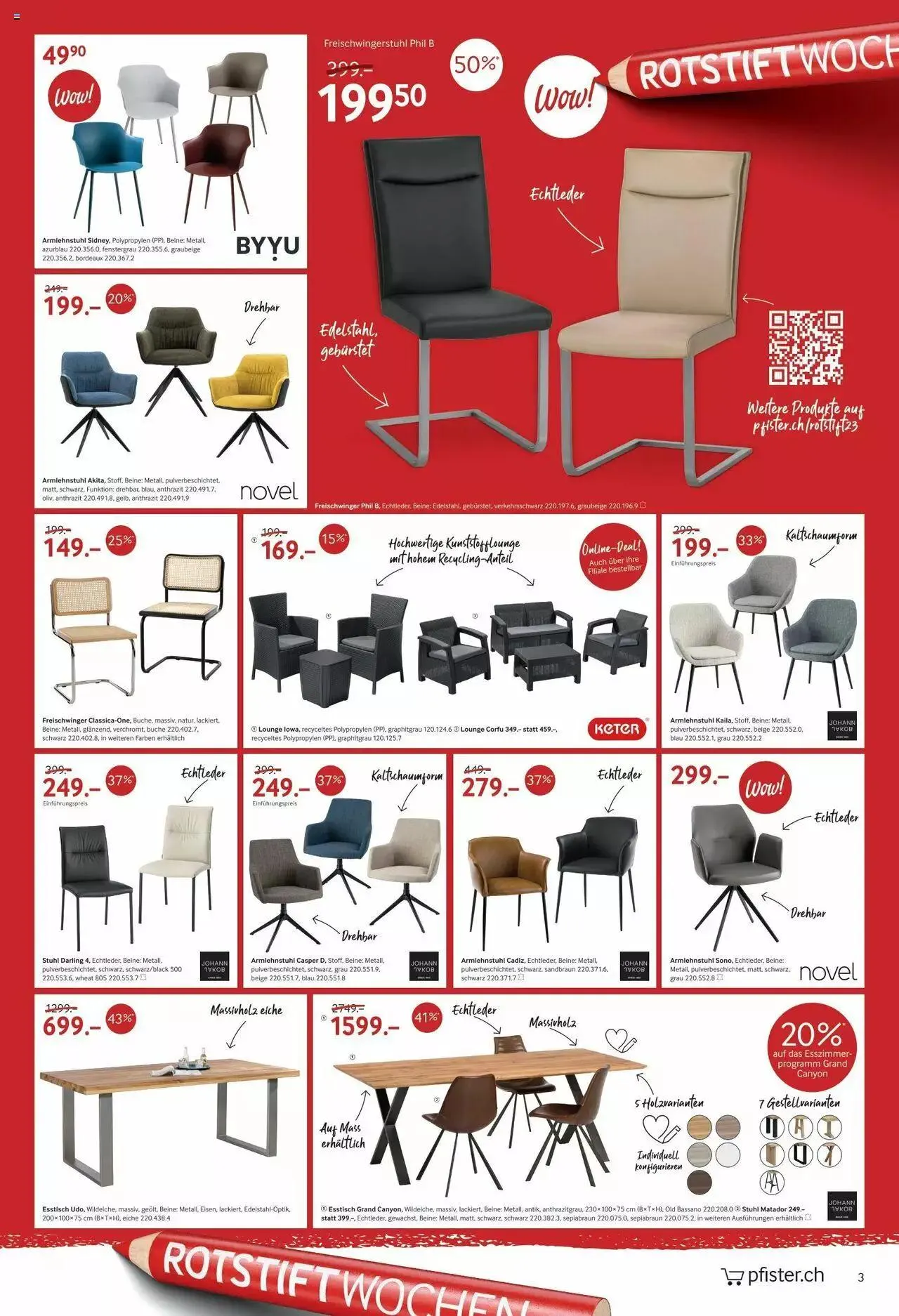 Pfister Aktionen von 27. Juni bis 21. August 2023 - Prospekt seite 3