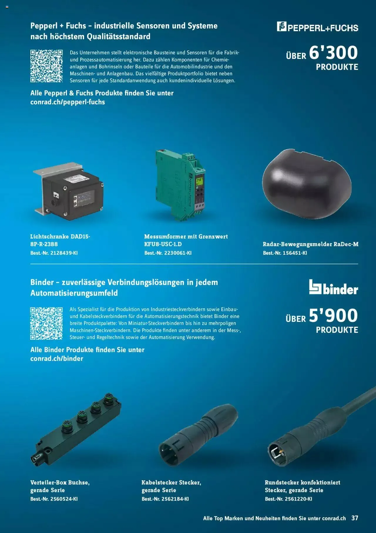 Conrad - Sortimentsoffensive 2022 von 30. August bis 31. Dezember 2023 - Prospekt seite 38