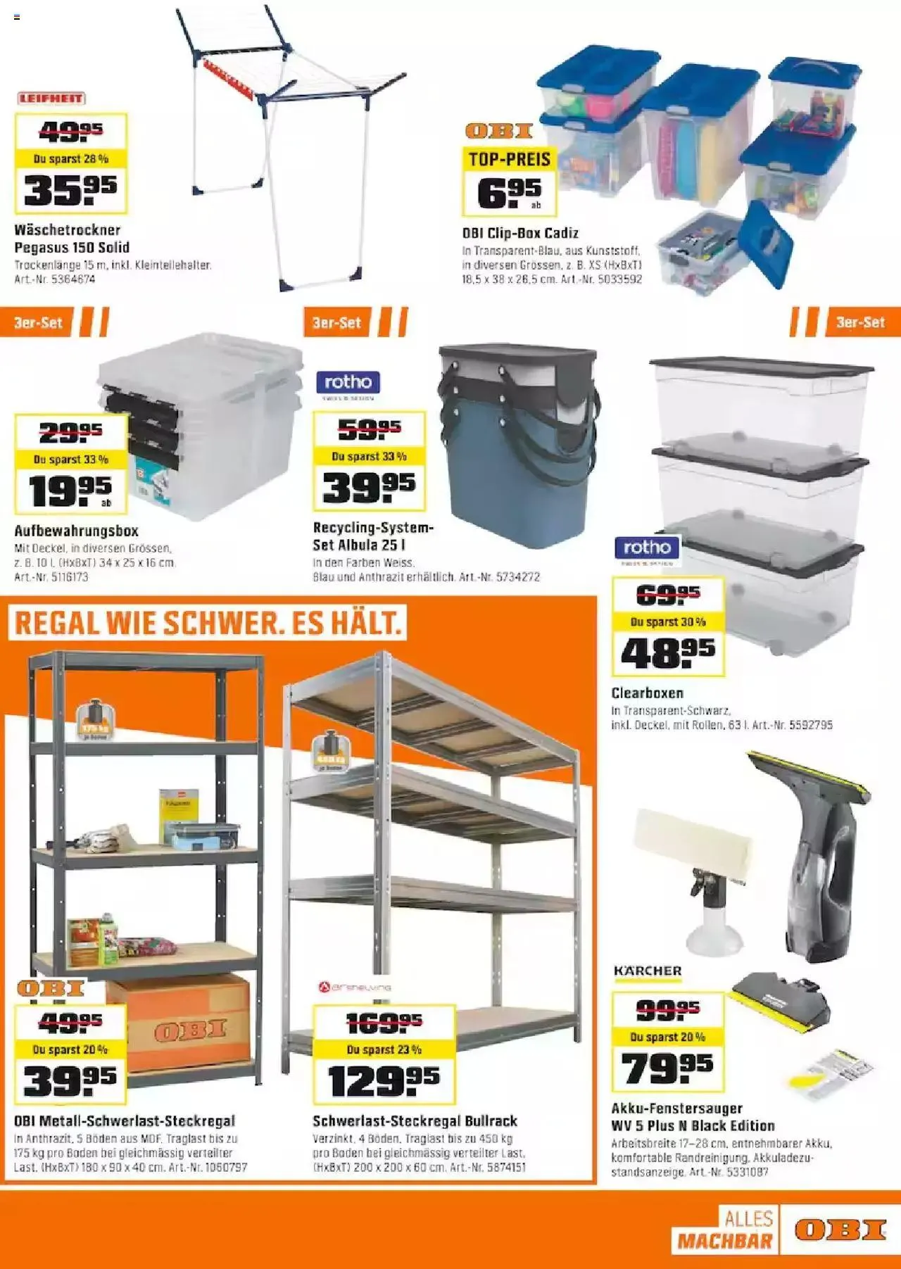 OBI Aktionen von 3. Juni bis 15. Juni 2024 - Prospekt seite 11