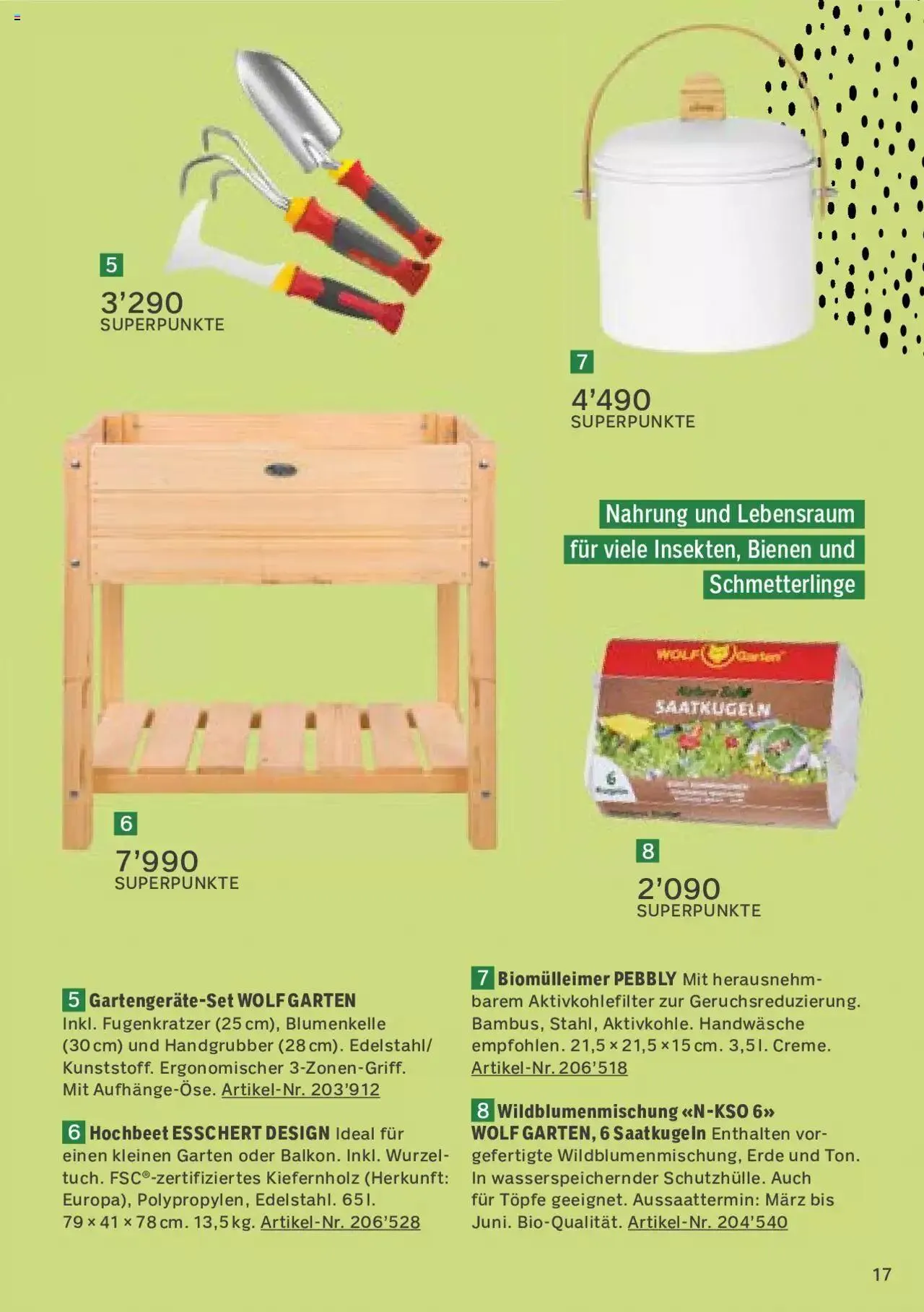 Coop - Pack den Frühling an von 14. Februar bis 31. Dezember 2023 - Prospekt seite  17