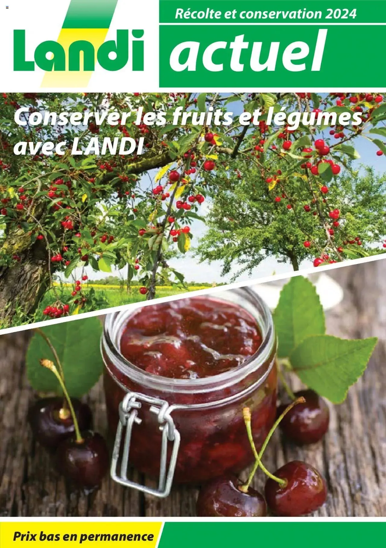 Landi Aktionen Ernten und Konservieren 2024 von 30. September bis 31. Dezember 2024 - Prospekt seite  1