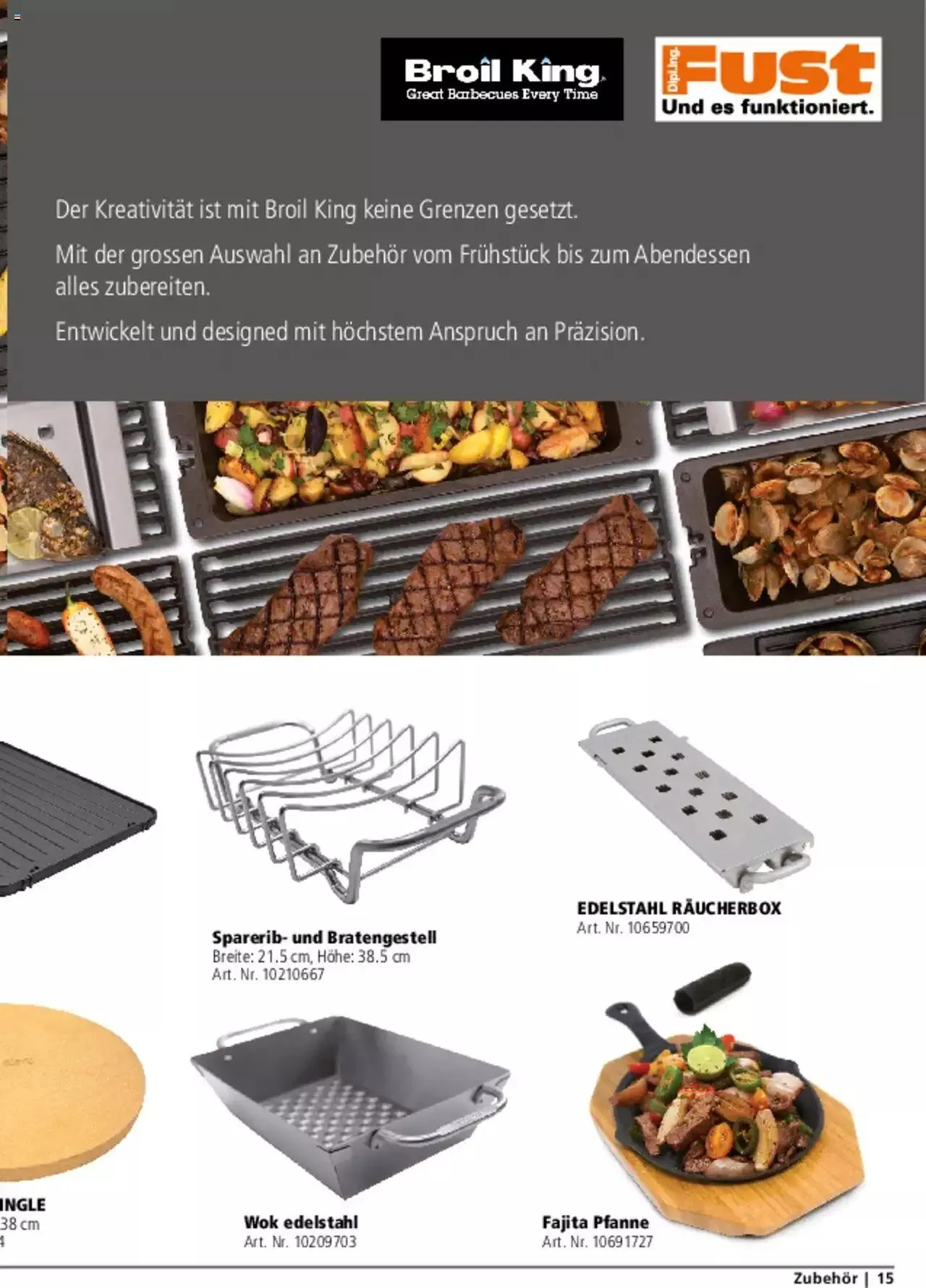 Fust Grill Zeit von 4. April bis 31. Dezember 2023 - Prospekt seite  30