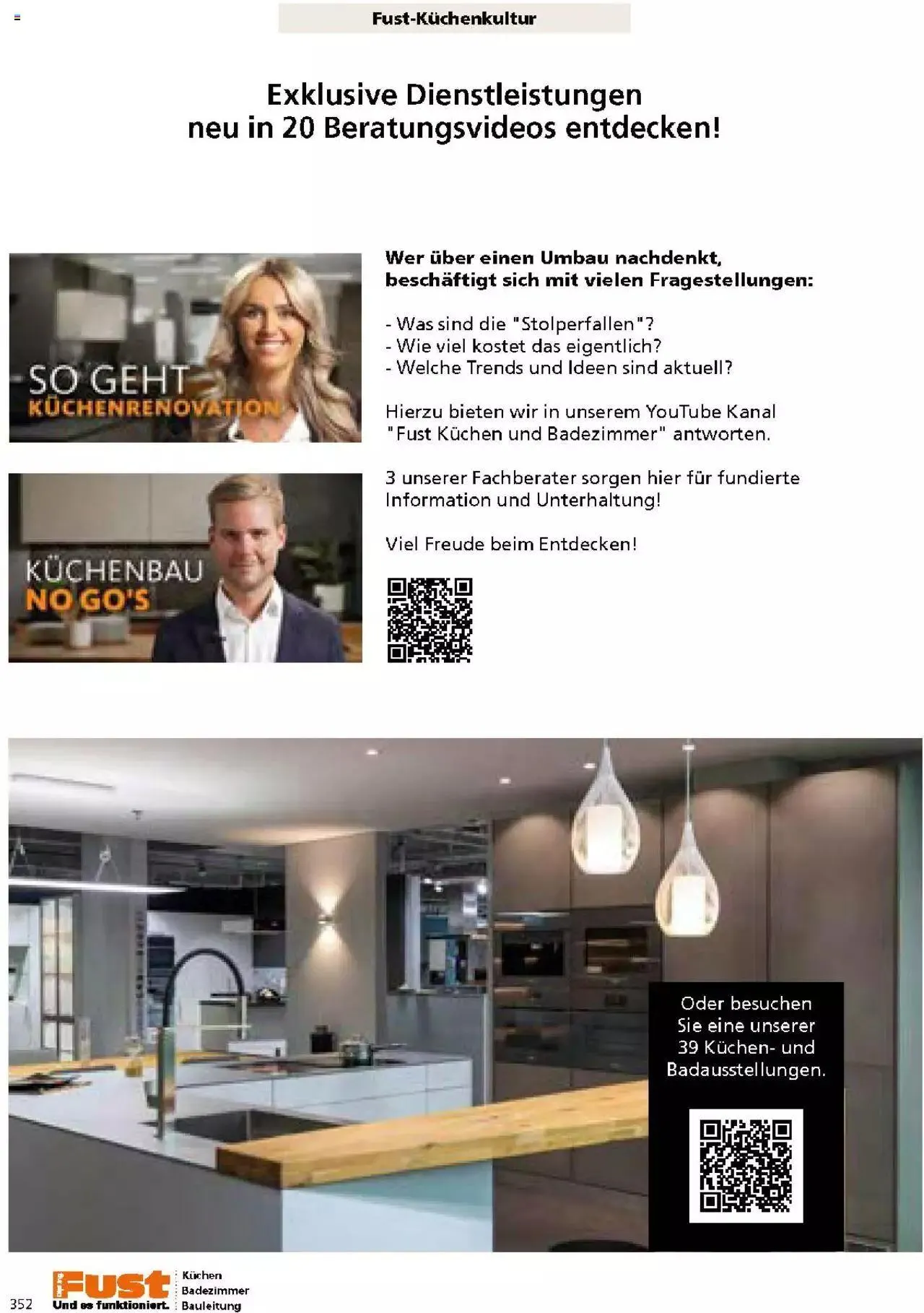 Fust Küchen- und Badezimmerprospekt von 4. März bis 31. Dezember 2024 - Prospekt seite  352
