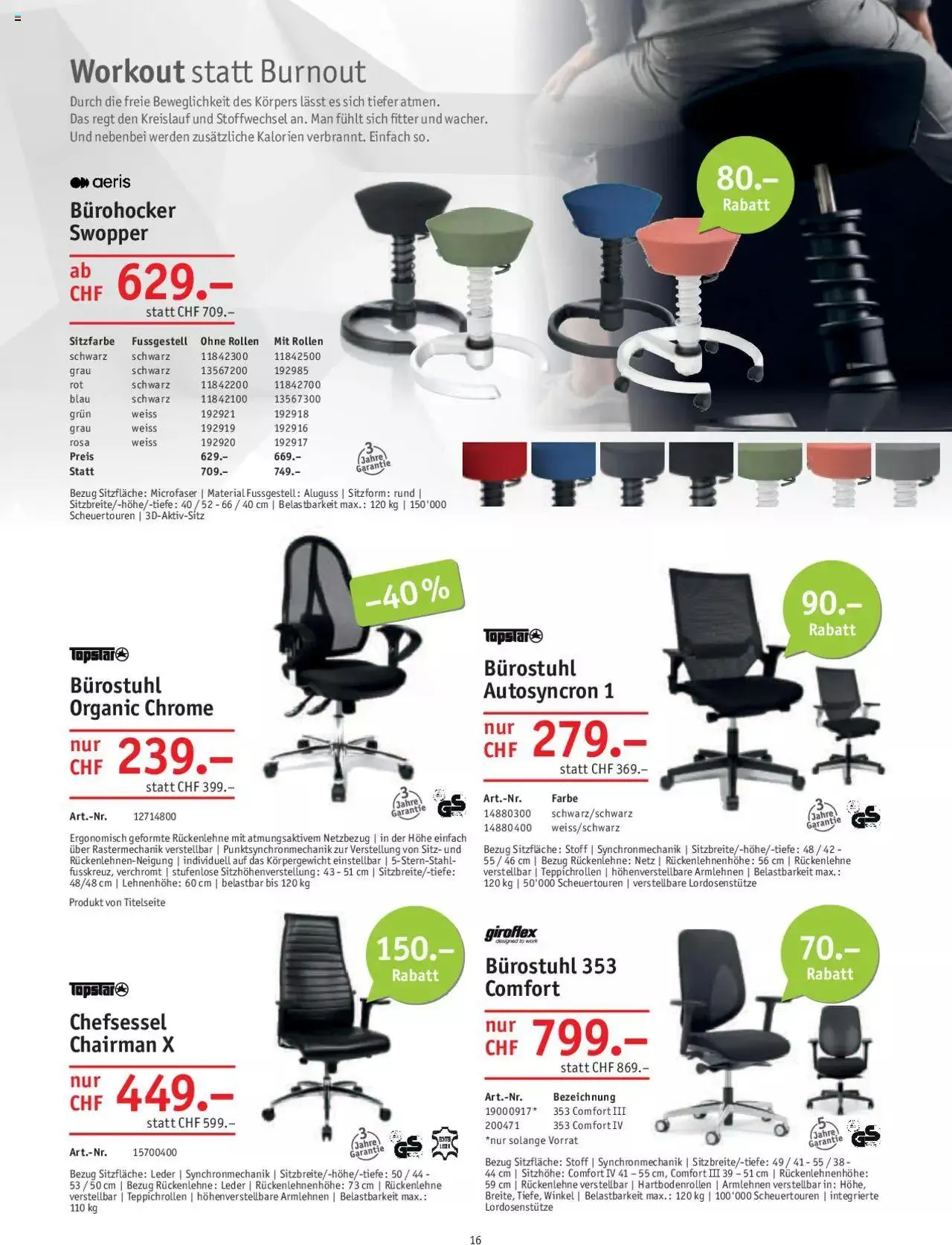 Office World Aktionen von 30. November bis 27. Dezember 2023 - Prospekt seite 16