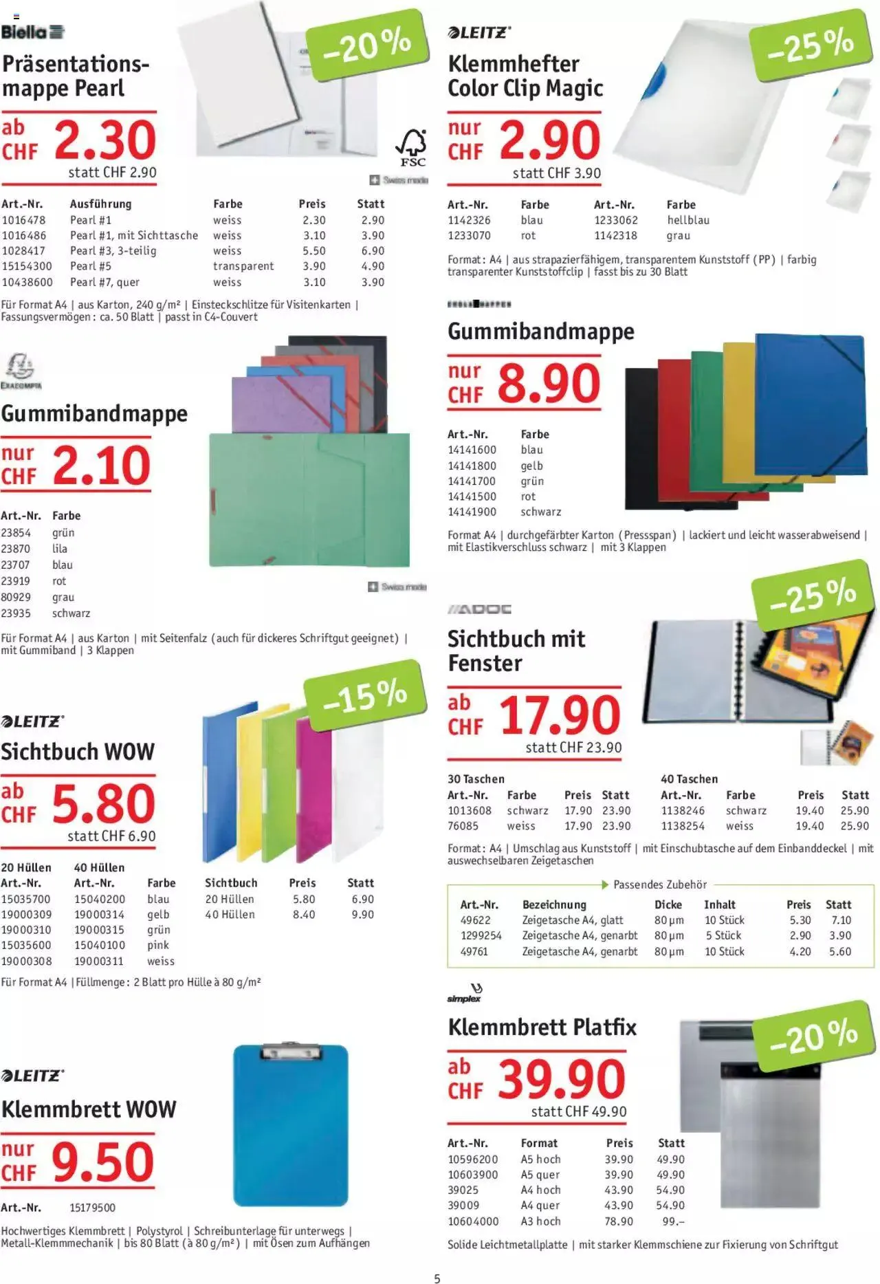 Office World Aktionen von 30. November bis 27. Dezember 2023 - Prospekt seite 5