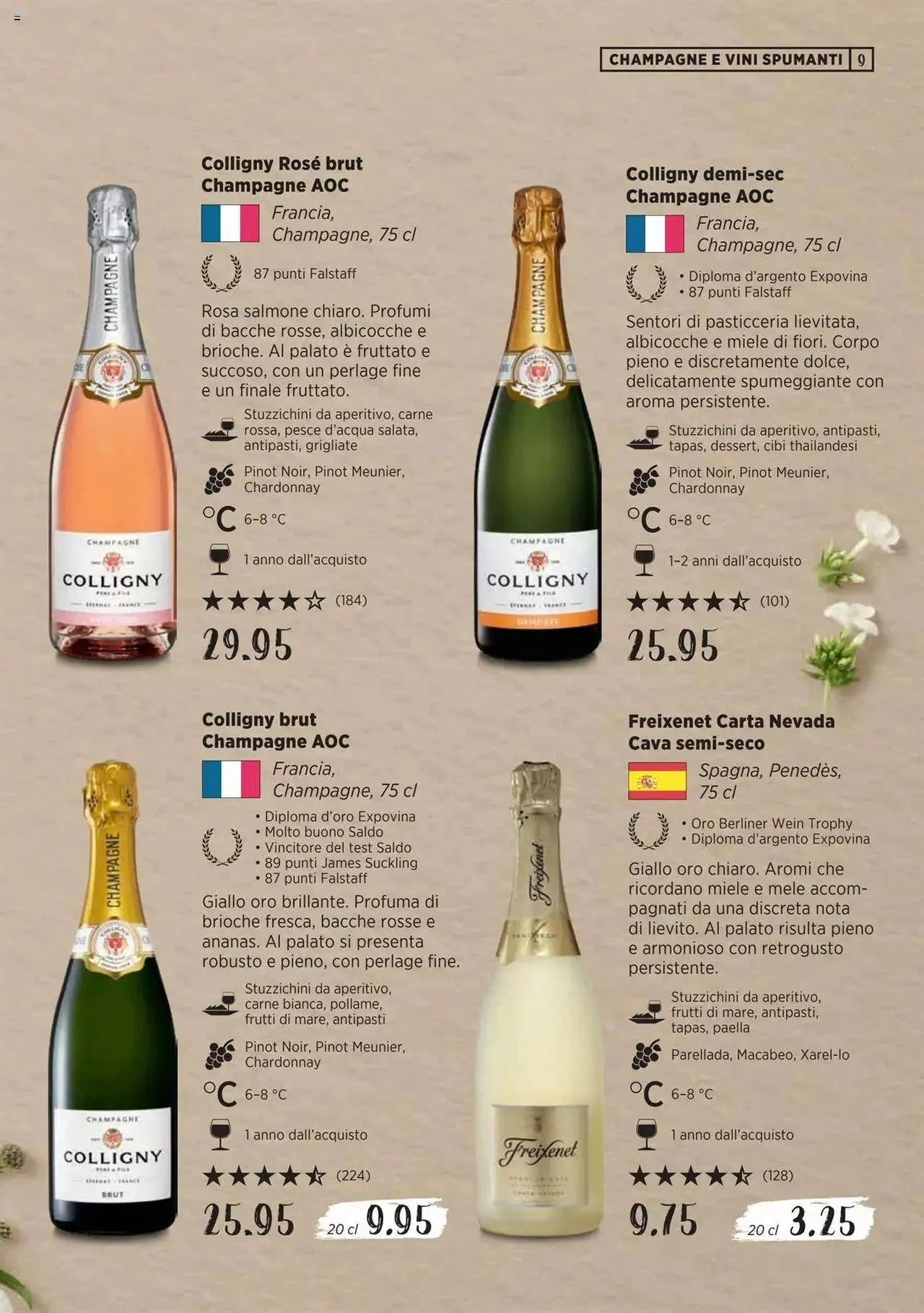 Denner Guida dei vini 2023 / 2024 IT von 11. September bis 31. Dezember 2023 - Prospekt seite  9