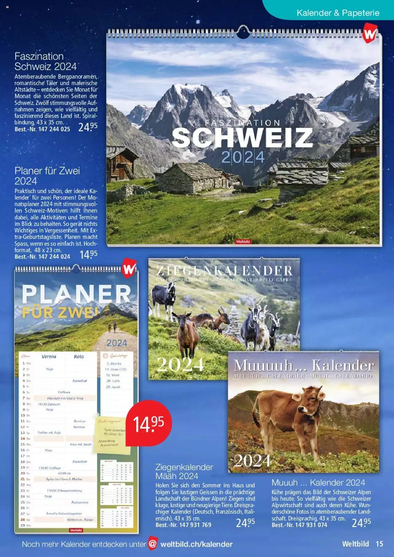 Weltbild Aktionen von 1. Juli bis 31. Juli 2023 - Prospekt seite  15