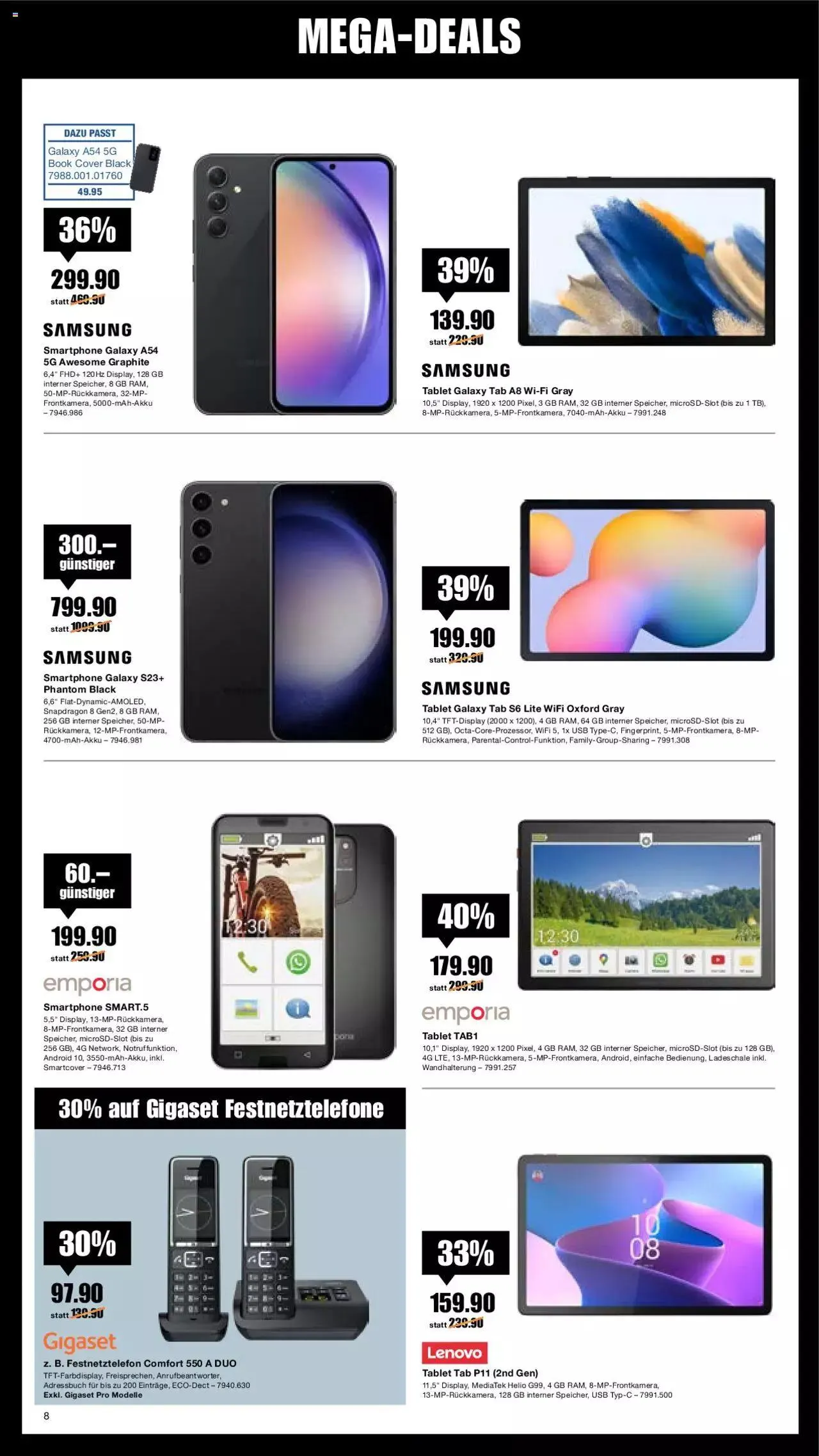 Melectronics Black Friday von 20. November bis 27. November 2023 - Prospekt seite 8