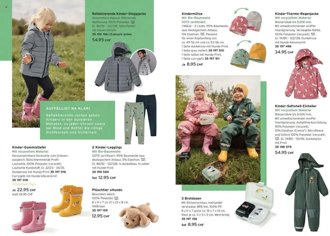 Tchibo Aktionen Filialen von 27. August bis 31. Dezember 2024 - Prospekt seite  6