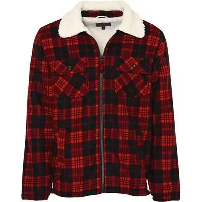 Holzfällerjacke rot