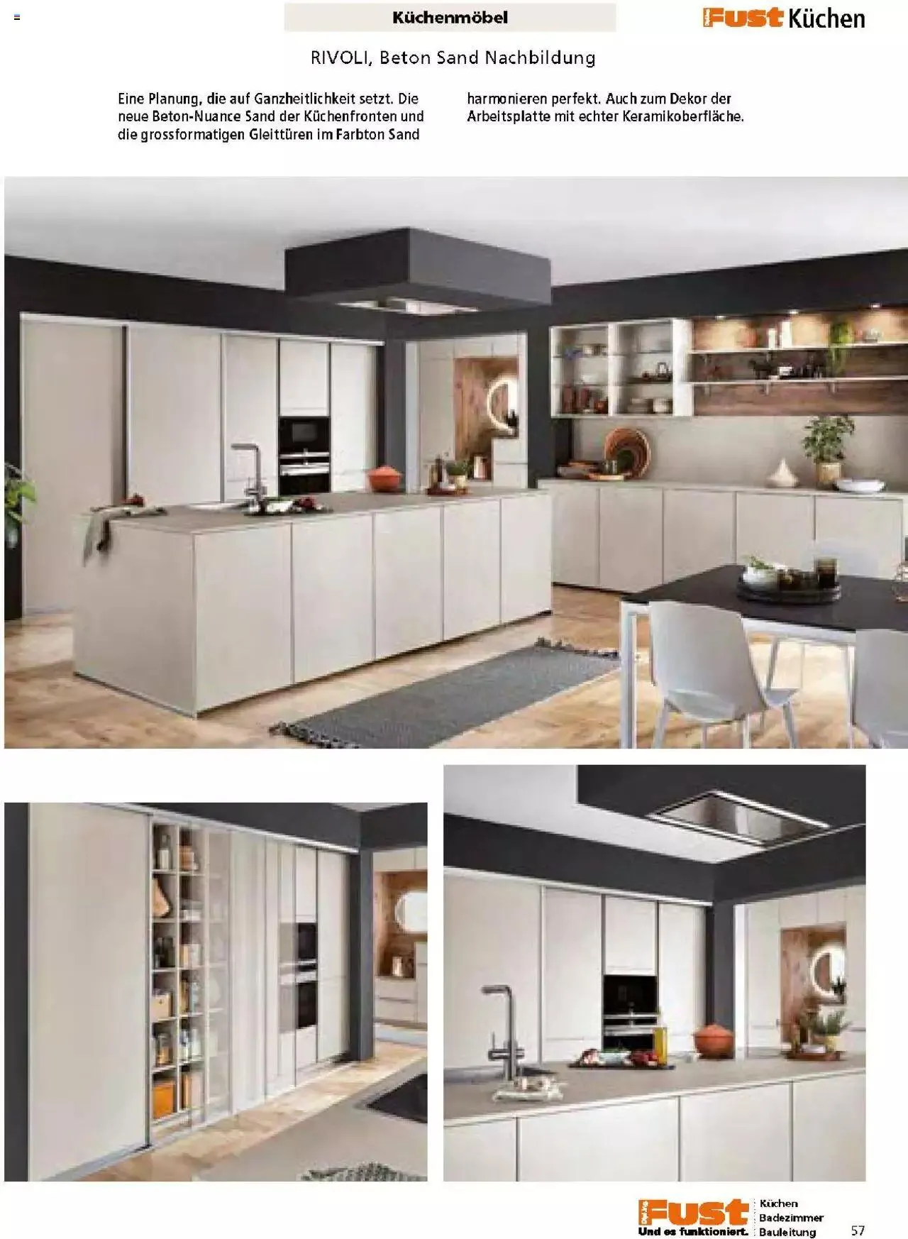 Fust Küchen- und Badezimmerprospekt von 4. März bis 31. Dezember 2024 - Prospekt seite 57