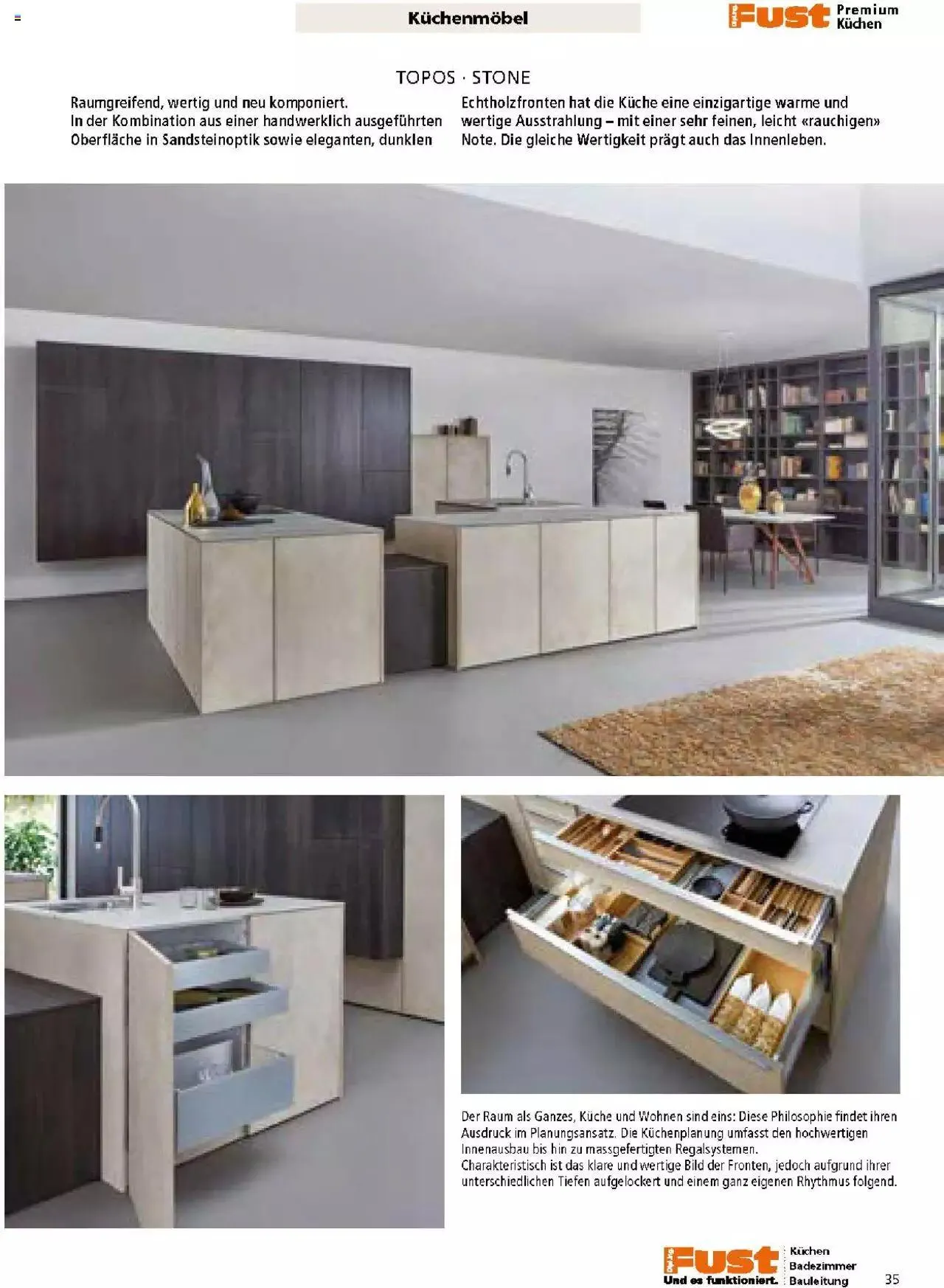 Fust Küchen- und Badezimmerprospekt von 4. März bis 31. Dezember 2024 - Prospekt seite 35