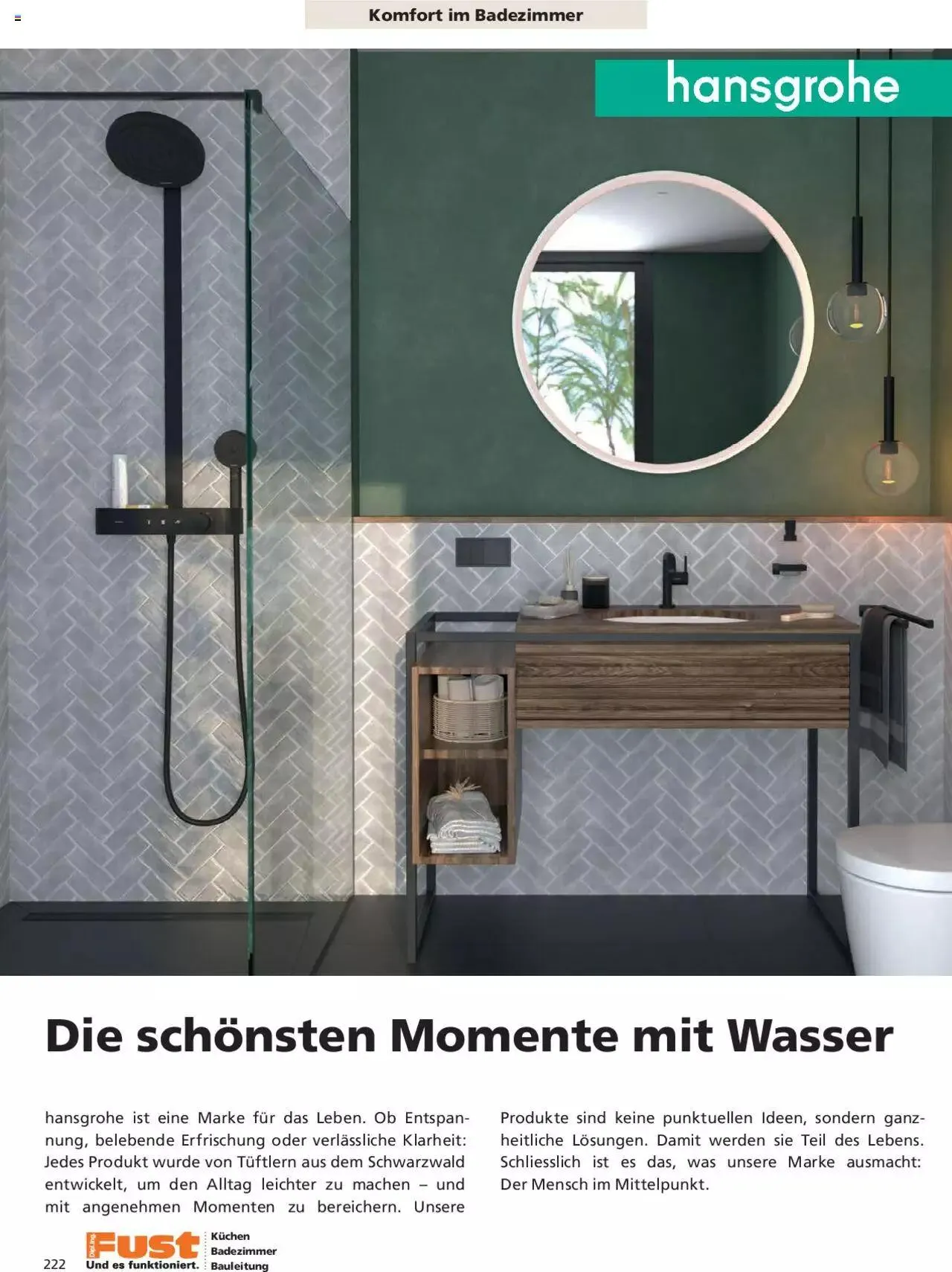 Fust Aktionen Badezimmermagazin von 17. April bis 31. Dezember 2024 - Prospekt seite  222