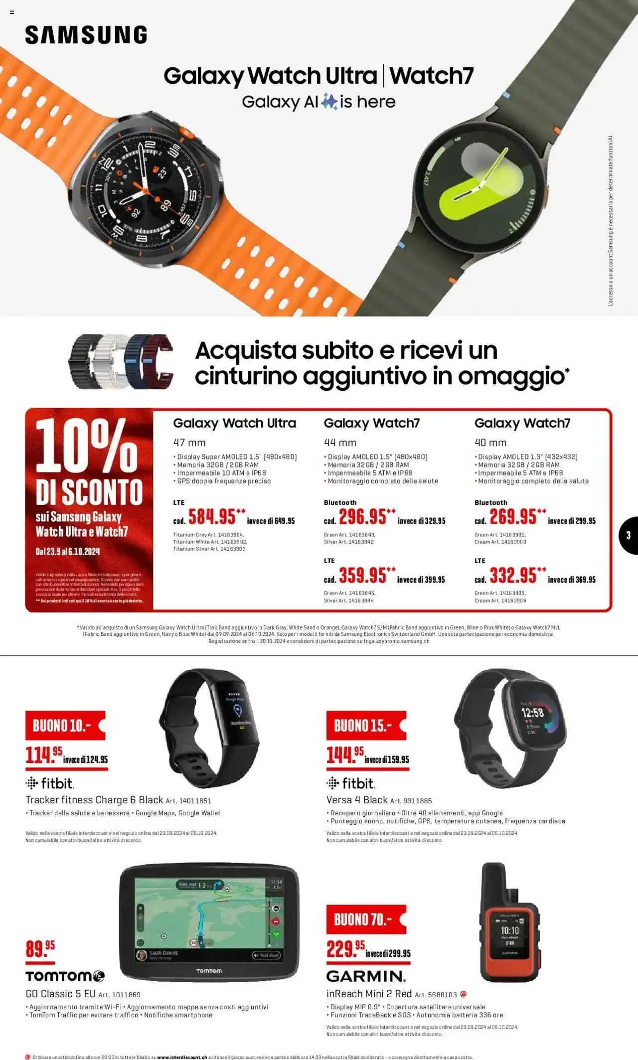 Interdiscount Prospetto - Mobile von 23. September bis 6. Oktober 2024 - Prospekt seite 3