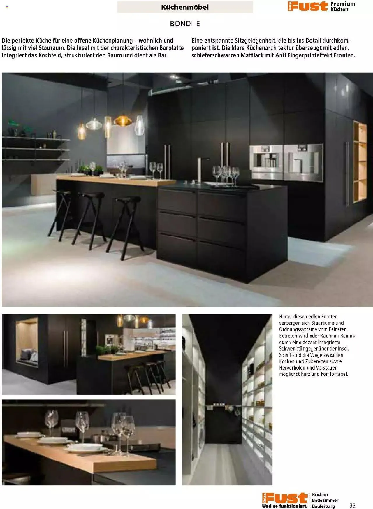 Fust Küchen- und Badezimmerprospekt von 4. März bis 31. Dezember 2024 - Prospekt seite  33