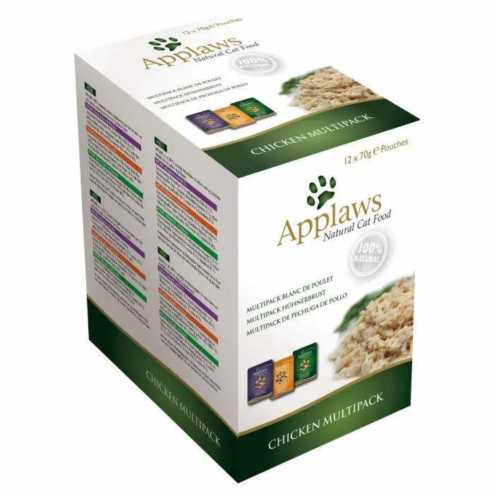 Applaws Katzenfutter Pouch Chicken Multipack