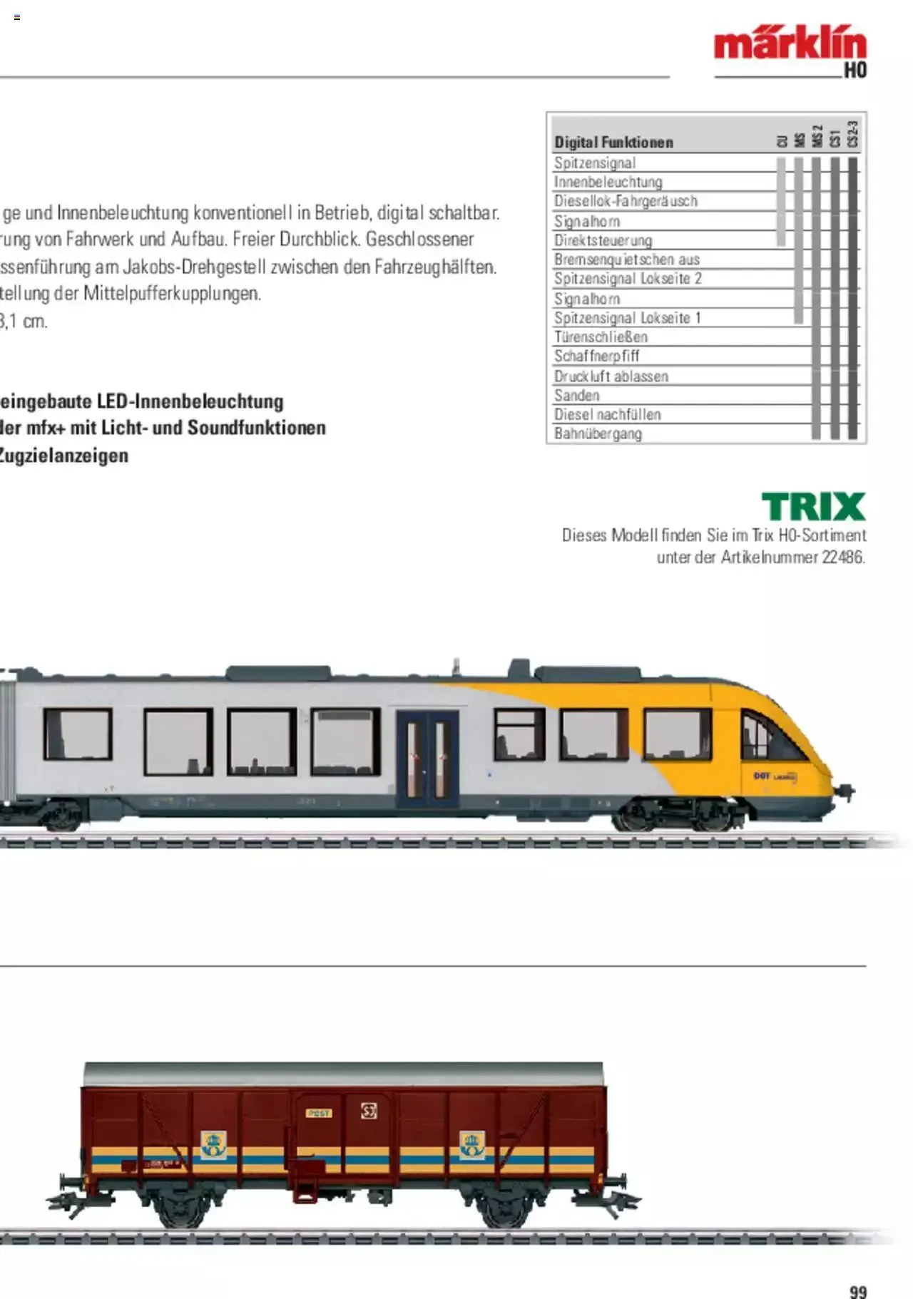 Conrad - Märklin Neuheiten 2022 von 28. März bis 31. Dezember 2023 - Prospekt seite  202