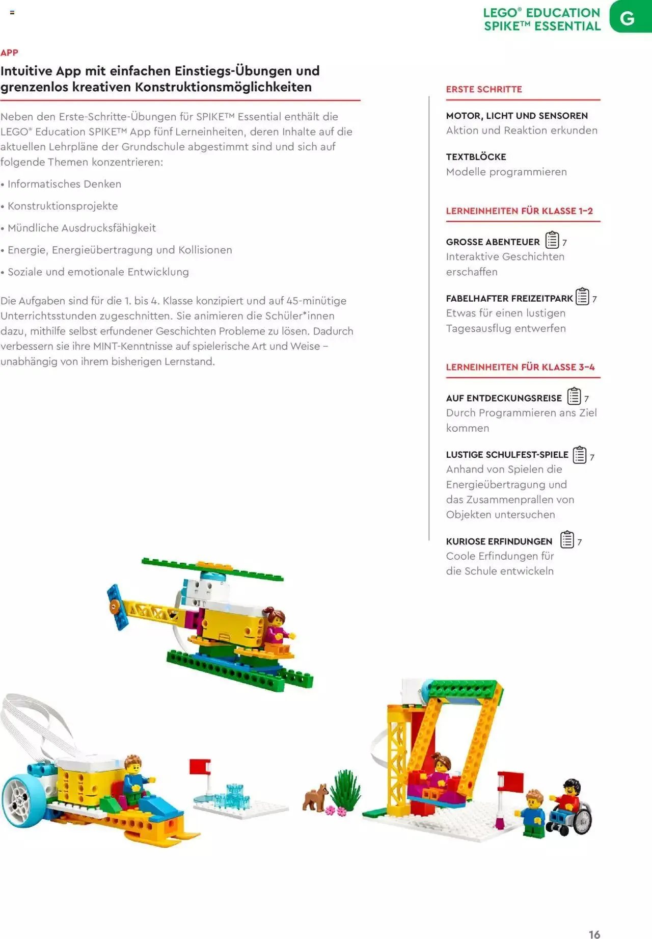 Conrad - Lego Education Lernkonzepte von 1. Januar bis 31. Dezember 2023 - Prospekt seite 17