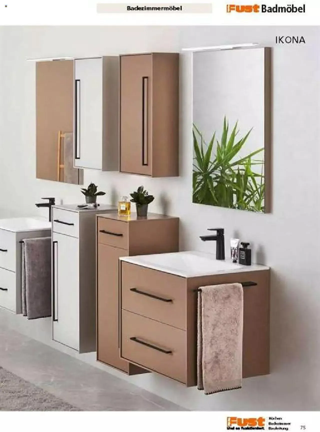Fust Badezimmermagazin von 17. April bis 31. Dezember 2023 - Prospekt seite 75