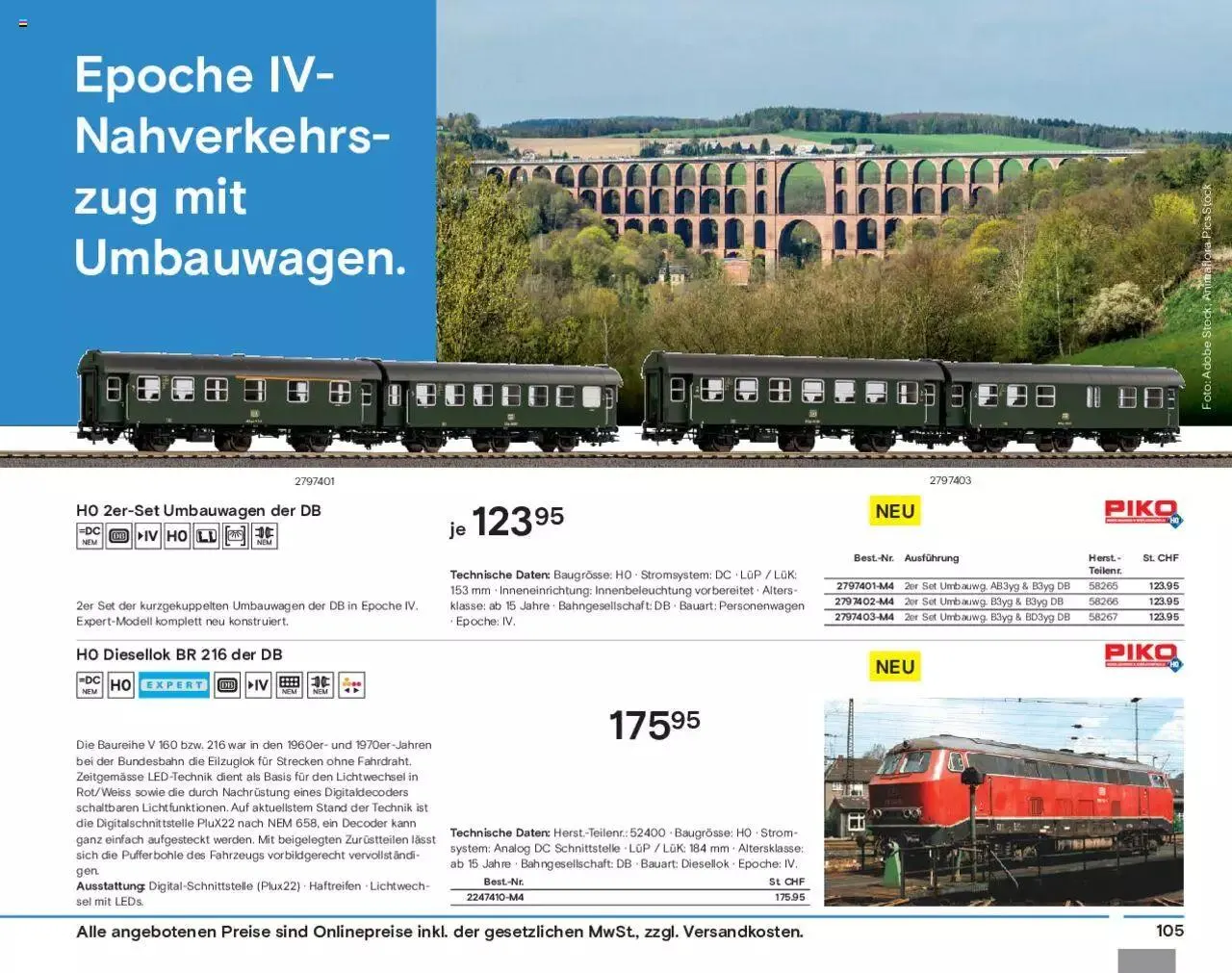 Conrad Modellbahn Katalog 2023/24 von 5. September bis 31. Dezember 2023 - Prospekt seite  107