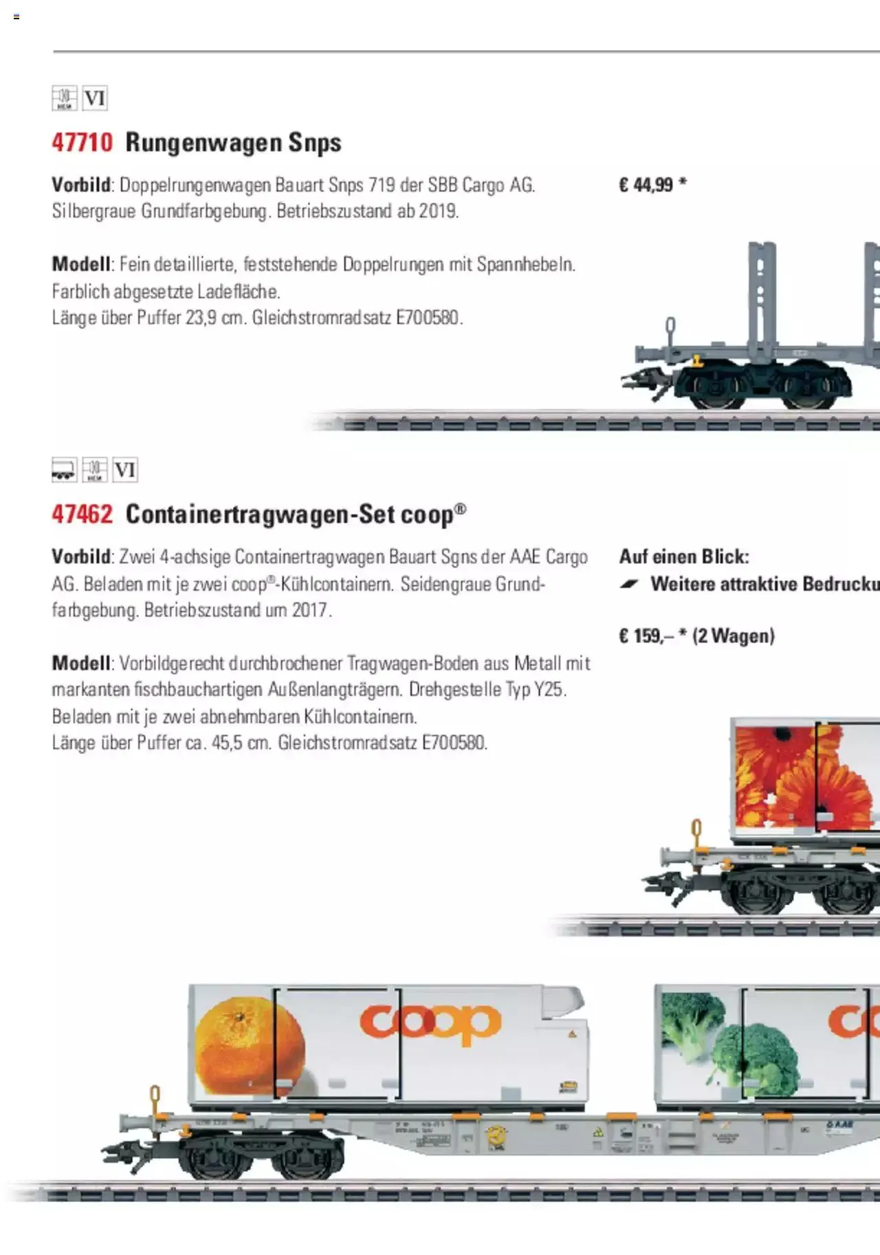 Conrad - Märklin Neuheiten 2022 von 28. März bis 31. Dezember 2023 - Prospekt seite  165