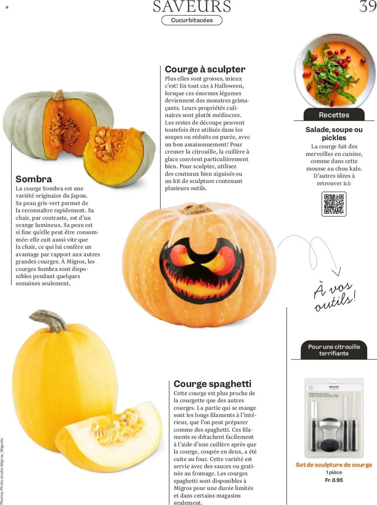 Migros Magazin FR von 21. Oktober bis 27. Oktober 2024 - Prospekt seite 39