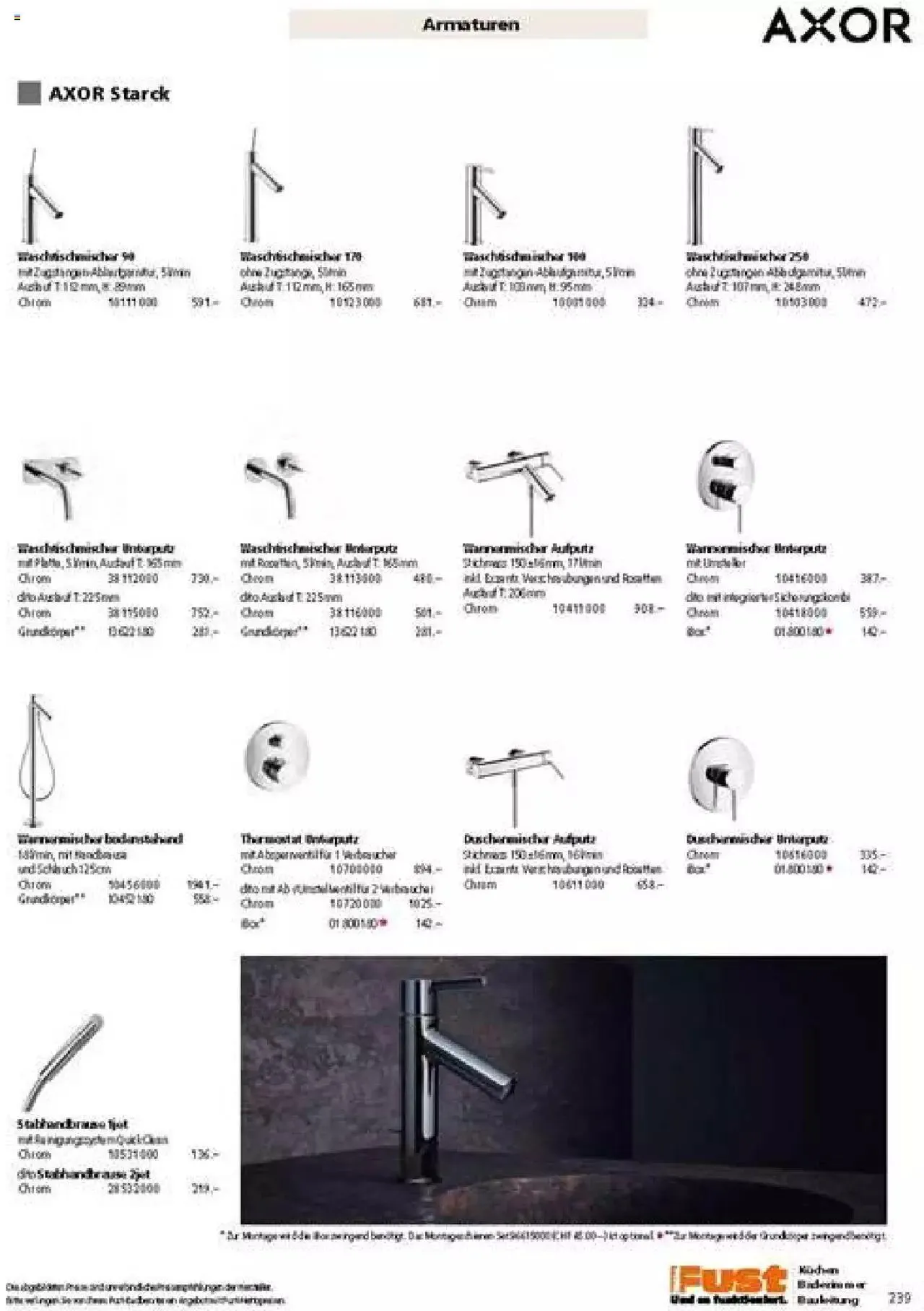 Fust Badezimmermagazin von 17. April bis 31. Dezember 2023 - Prospekt seite  239