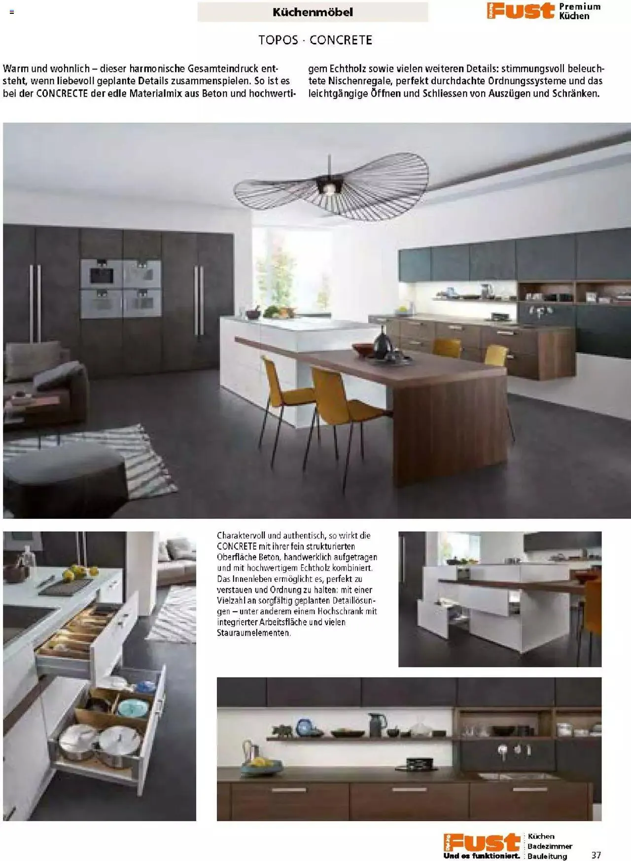 Fust Küchen- und Badezimmerprospekt von 4. März bis 31. Dezember 2024 - Prospekt seite 37