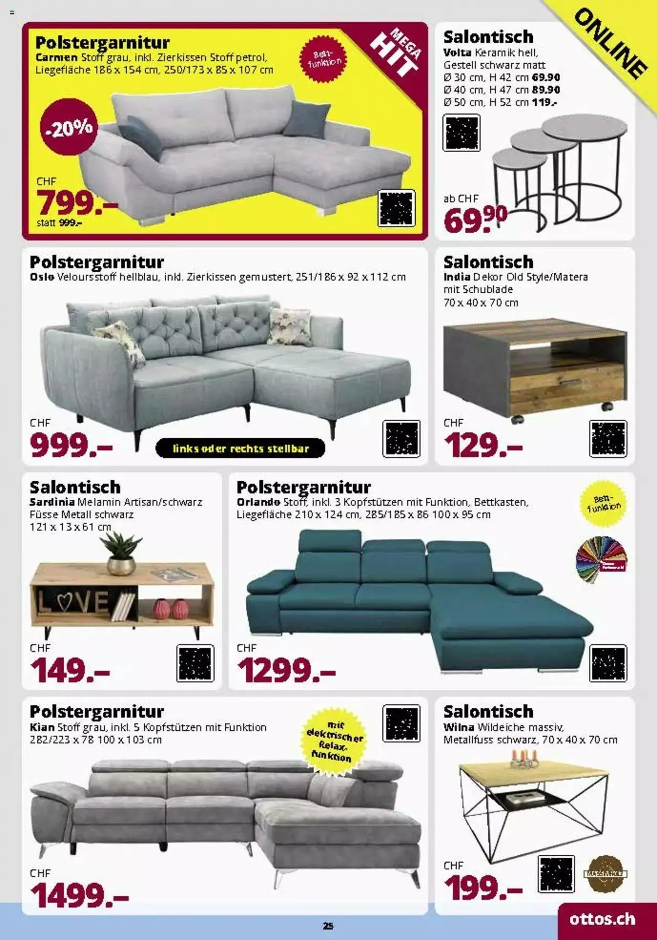 Otto's Online Katalog von 18. März bis 31. Dezember 2024 - Prospekt seite 25