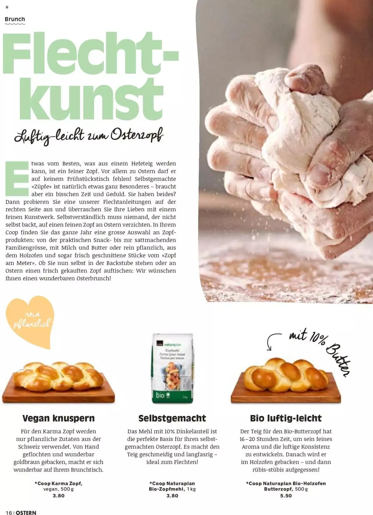 Coop Aktionen Ostern von 28. März bis 31. Dezember 2023 - Prospekt seite  16