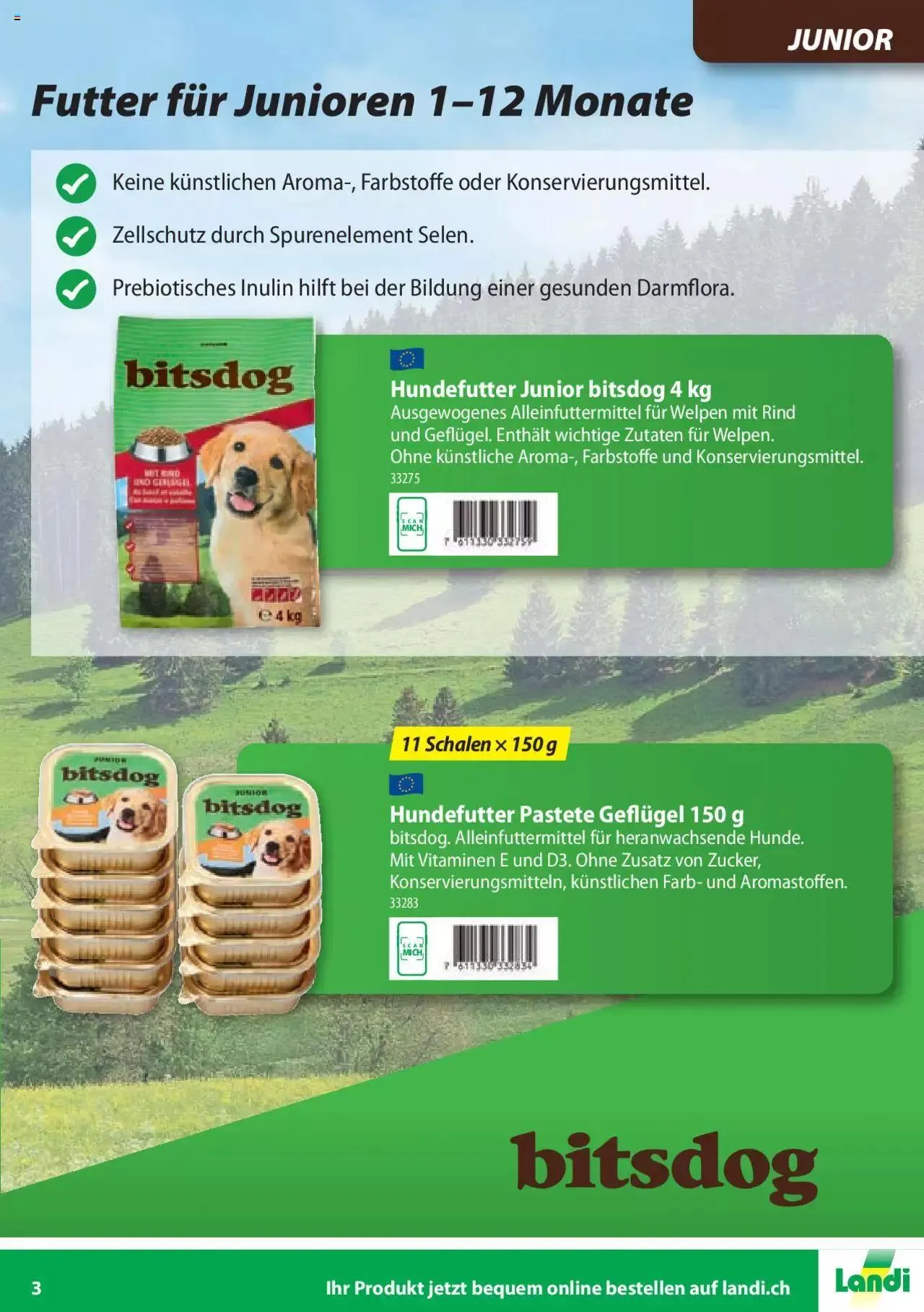 Landi - Bitsdog 2023 von 6. Januar bis 31. Dezember 2023 - Prospekt seite 3