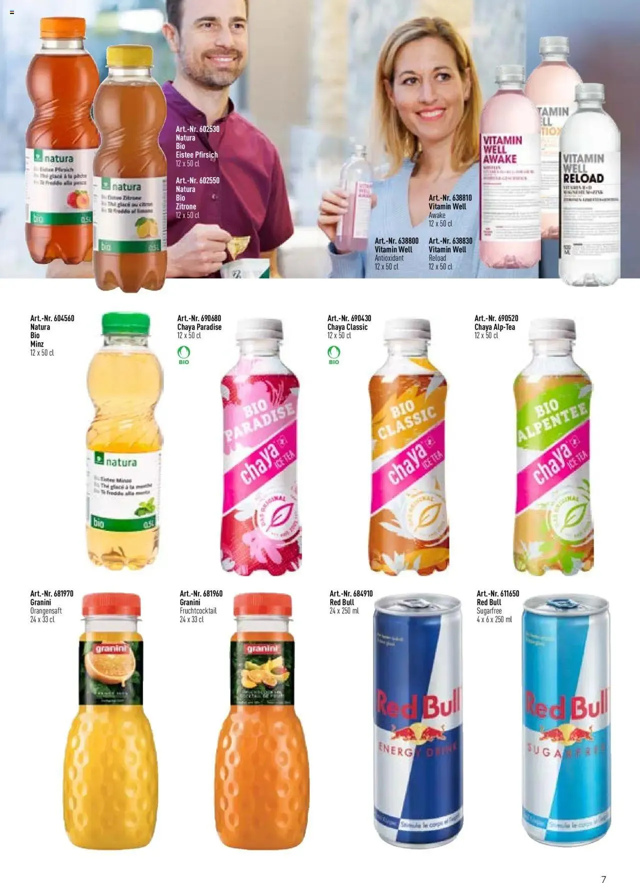 Prodega Aktionen Sortiments-Ideen für Kiosk und Shop von 1. August bis 31. Dezember 2024 - Prospekt seite  7