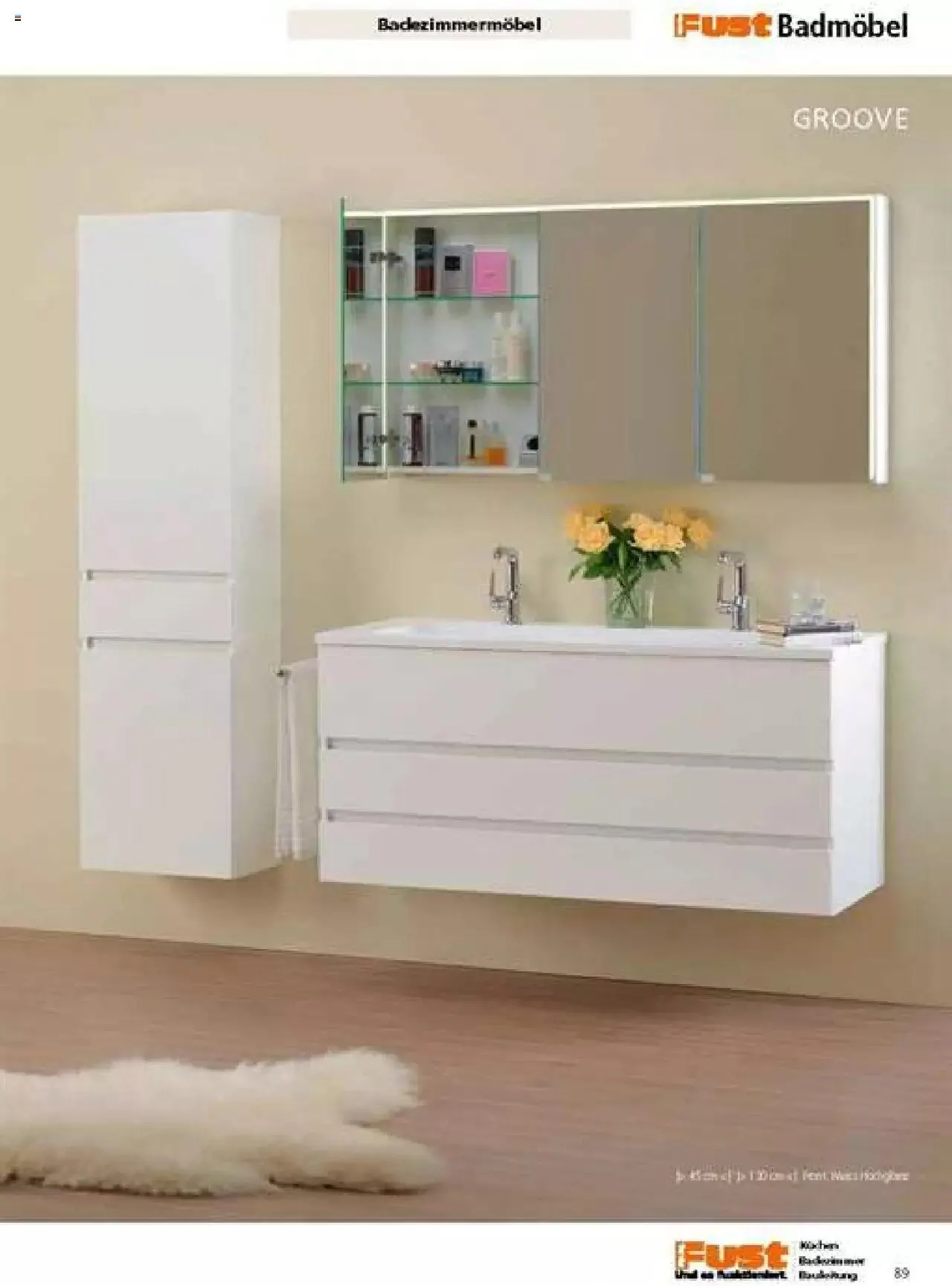 Fust Badezimmermagazin von 17. April bis 31. Dezember 2023 - Prospekt seite  89