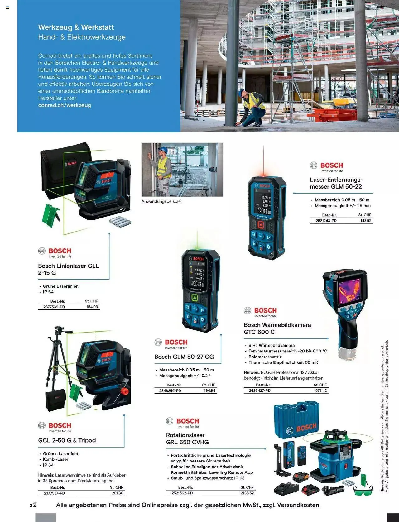 Conrad Handwerk und Technik von 8. Mai bis 31. Dezember 2023 - Prospekt seite  25
