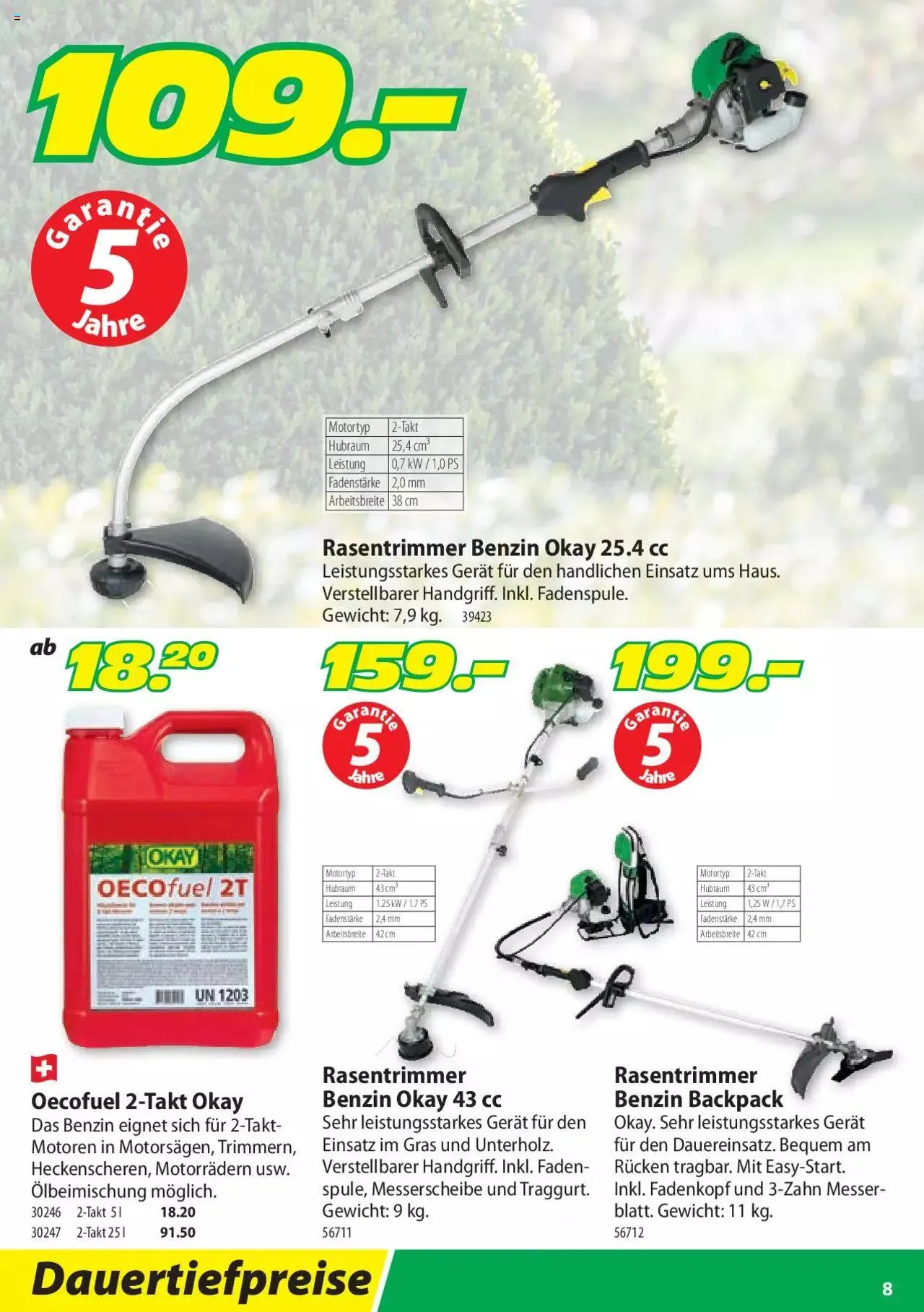 Landi - Motorgeräte 2022 von 1. April bis 31. Dezember 2023 - Prospekt seite 8