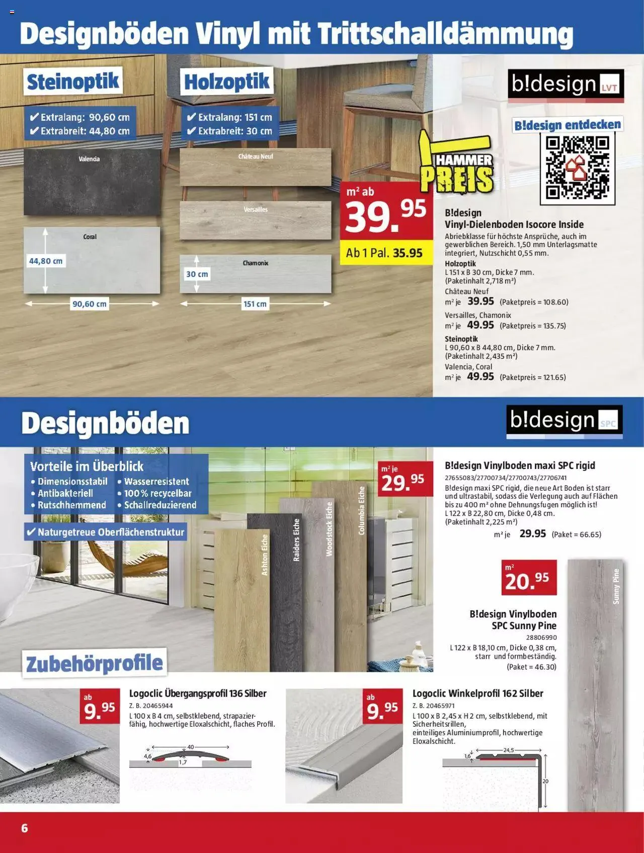 Bauhaus Aktionen von 2. Oktober bis 29. Oktober 2023 - Prospekt seite 6