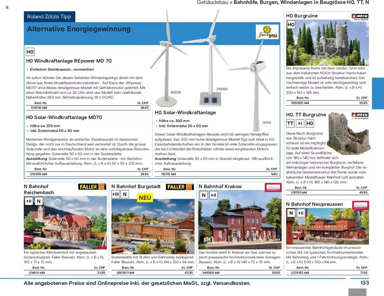 Conrad Modellbahn Katalog 2023/24 von 5. September bis 31. Dezember 2023 - Prospekt seite  135